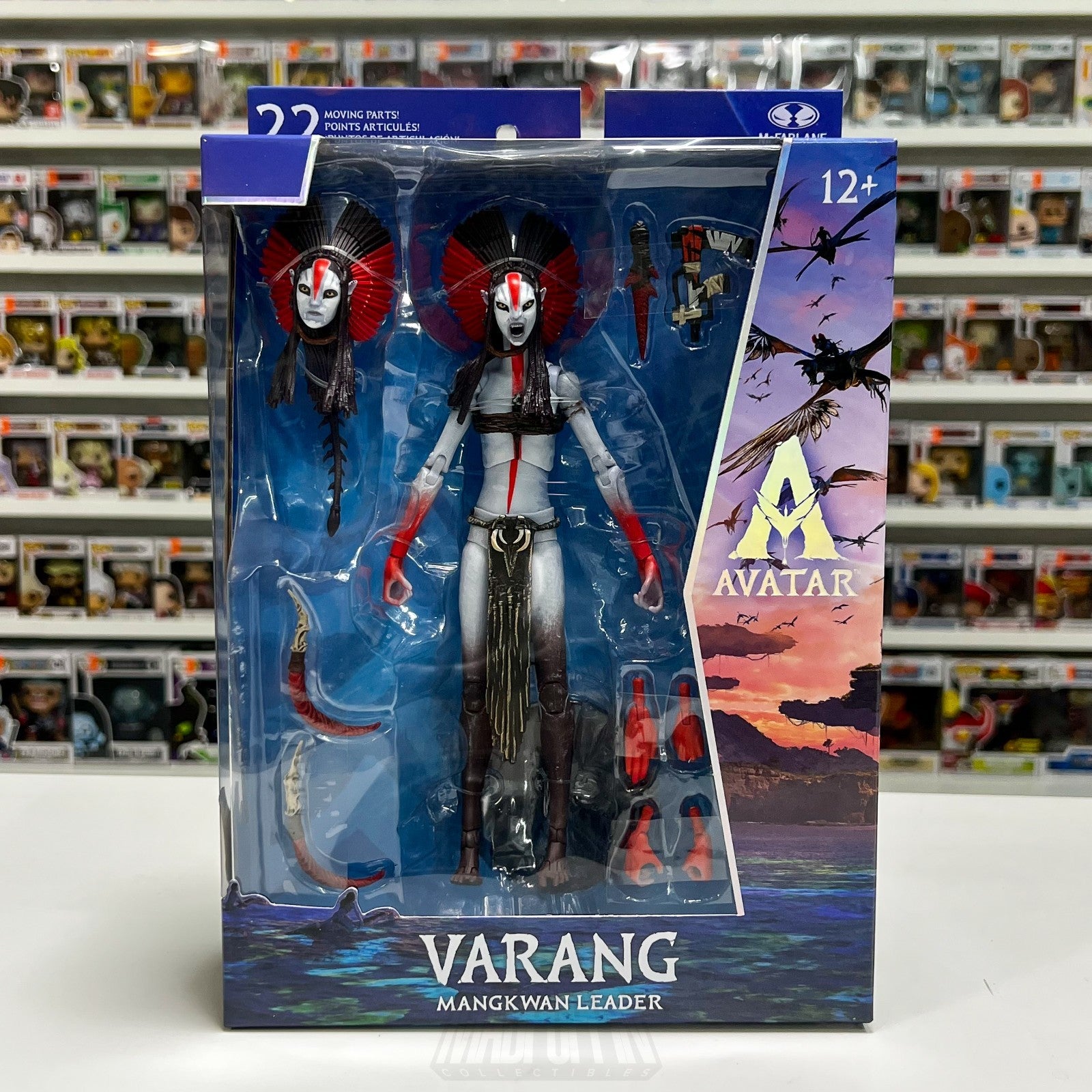 McFarlane Toys Gold Label Avatar Varang Mangkwan Leader 7" Figure Collector 2025