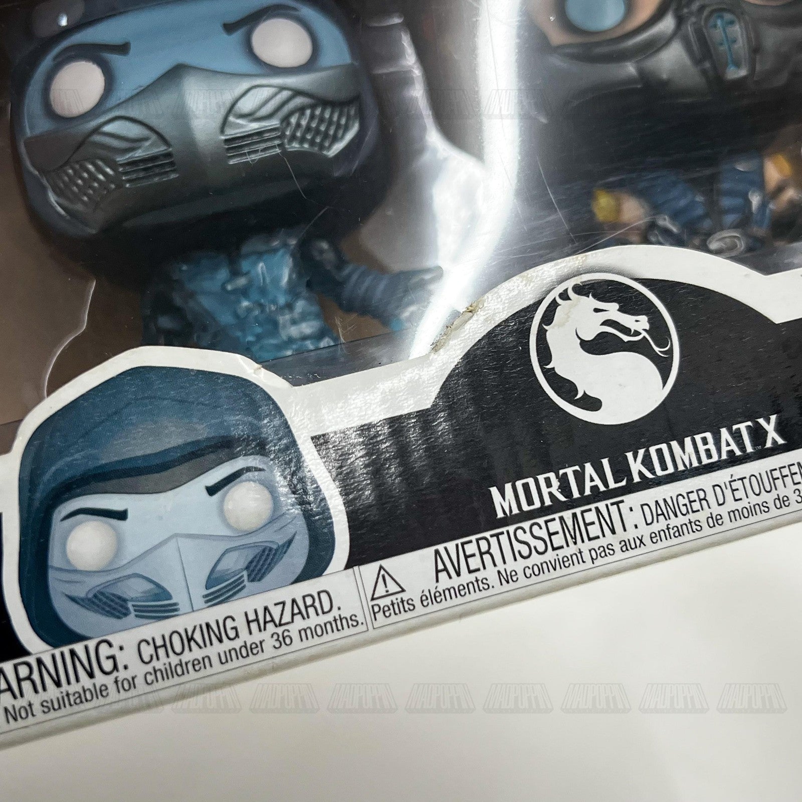 Funko Pop Games Mortal Kombat X Scorpion Sub-Zero 2 Pack GameStop Exclusive New