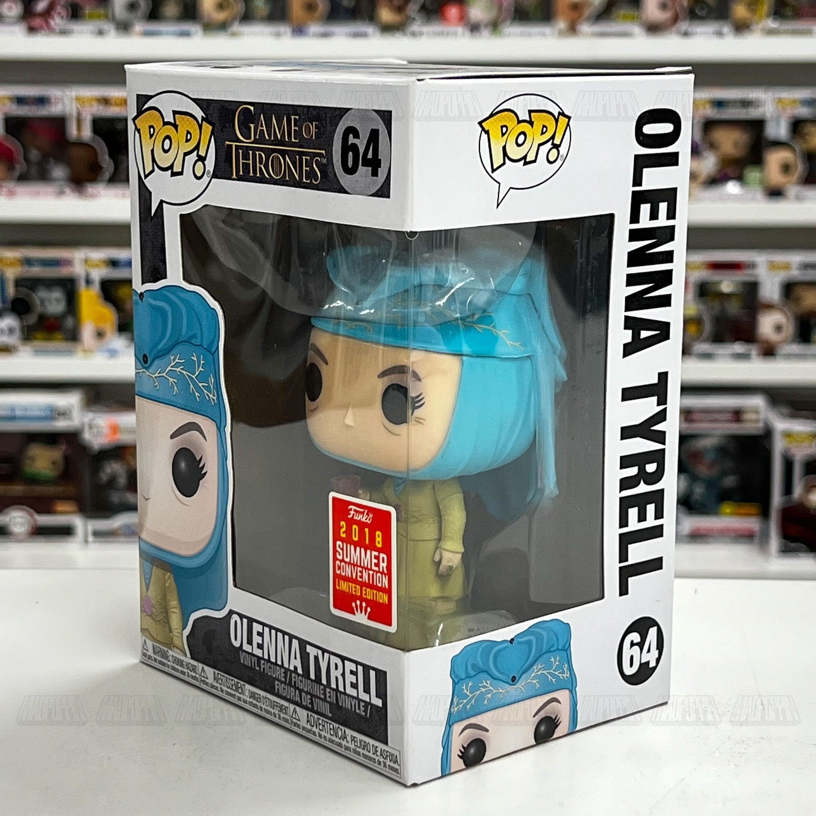 Funko Pop Game of Thrones Olenna Tyrell #64 2018 Summer Convention Exclusive New