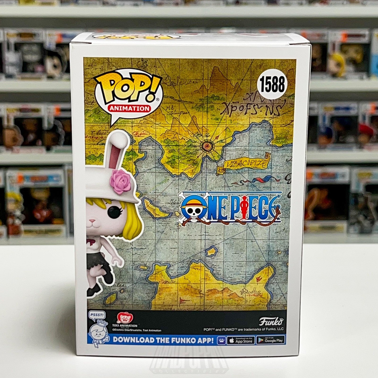 Funko Pop Animation One Piece Carrot #1588 Anime Vinyl Figure Toy New in Box Toy