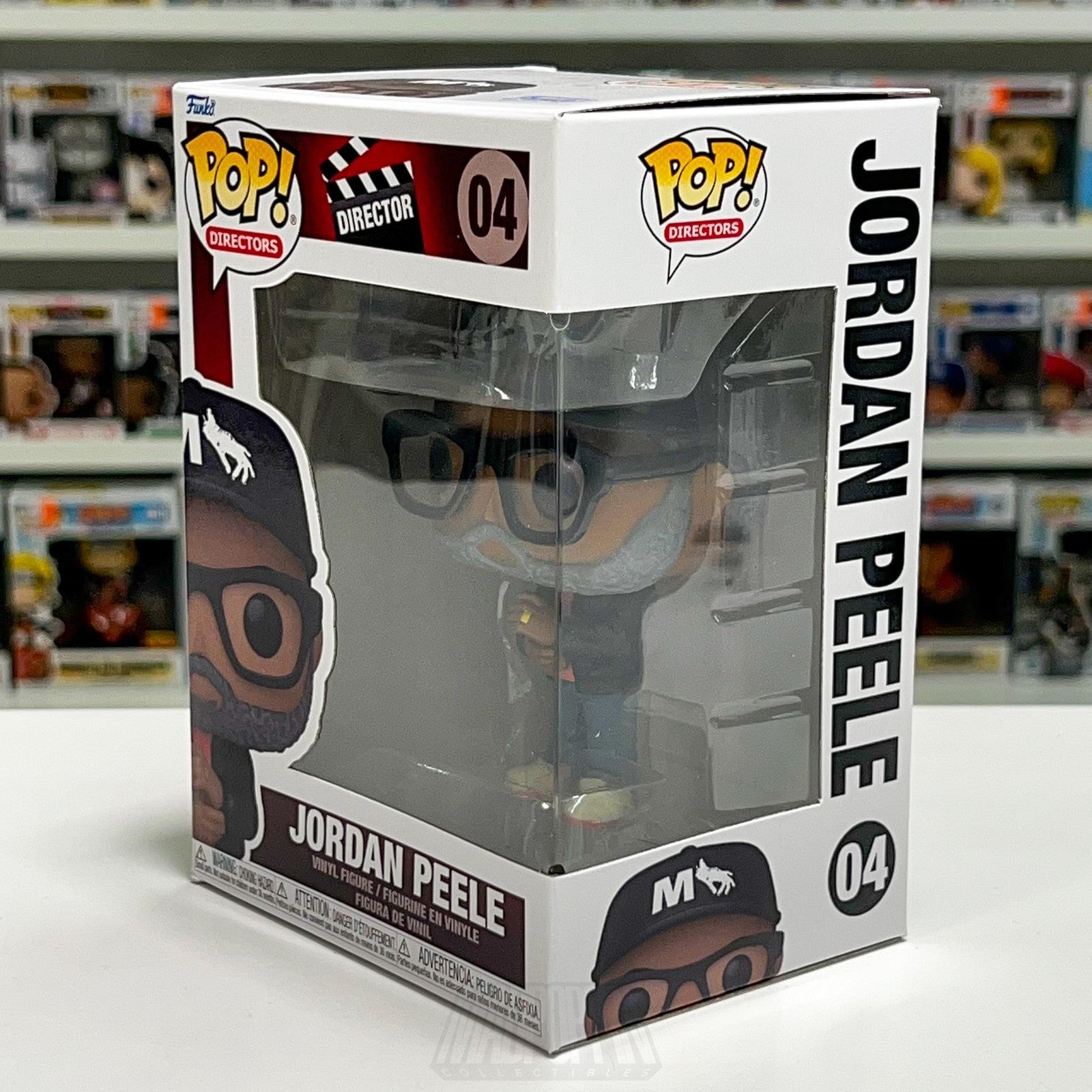 Funko Pop Directors Jordan Peele 04 Vinyl Figure Collectible Movies Horror Toy