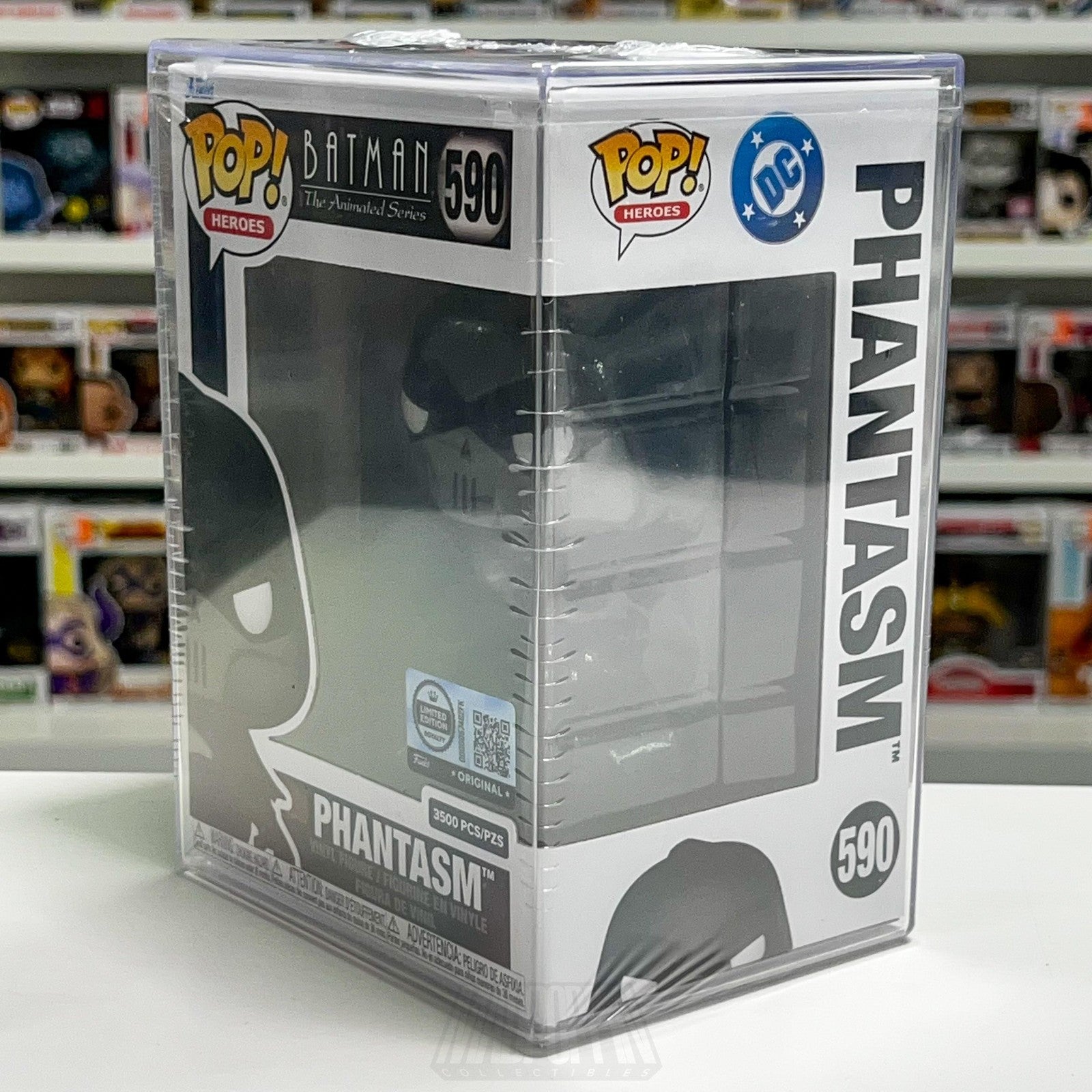 Funko Pop Heroes Batman Animated Series Phantasm 590 3500 Pcs LE DC Vinyl Heroes