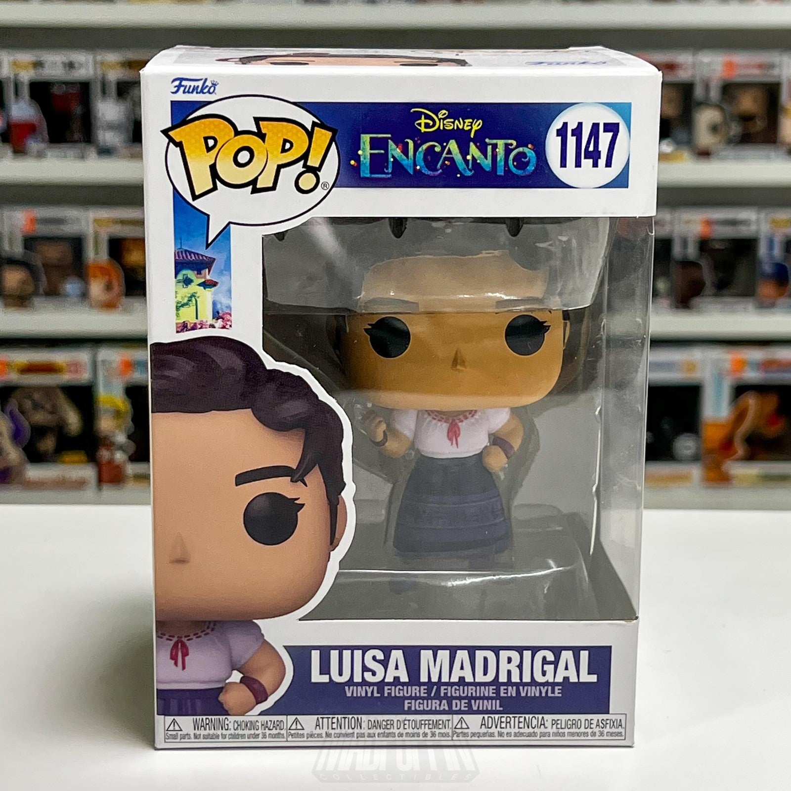 Funko Pop Disney Encanto Luisa Madrigal 1147 Vinyl Figure NIB Collectible Toy