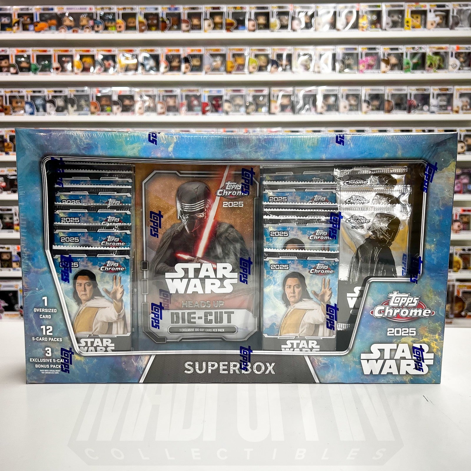 Topps Chrome Star Wars SuperBox 2025 Costco Exclusive Trading Cards TCG Sealed