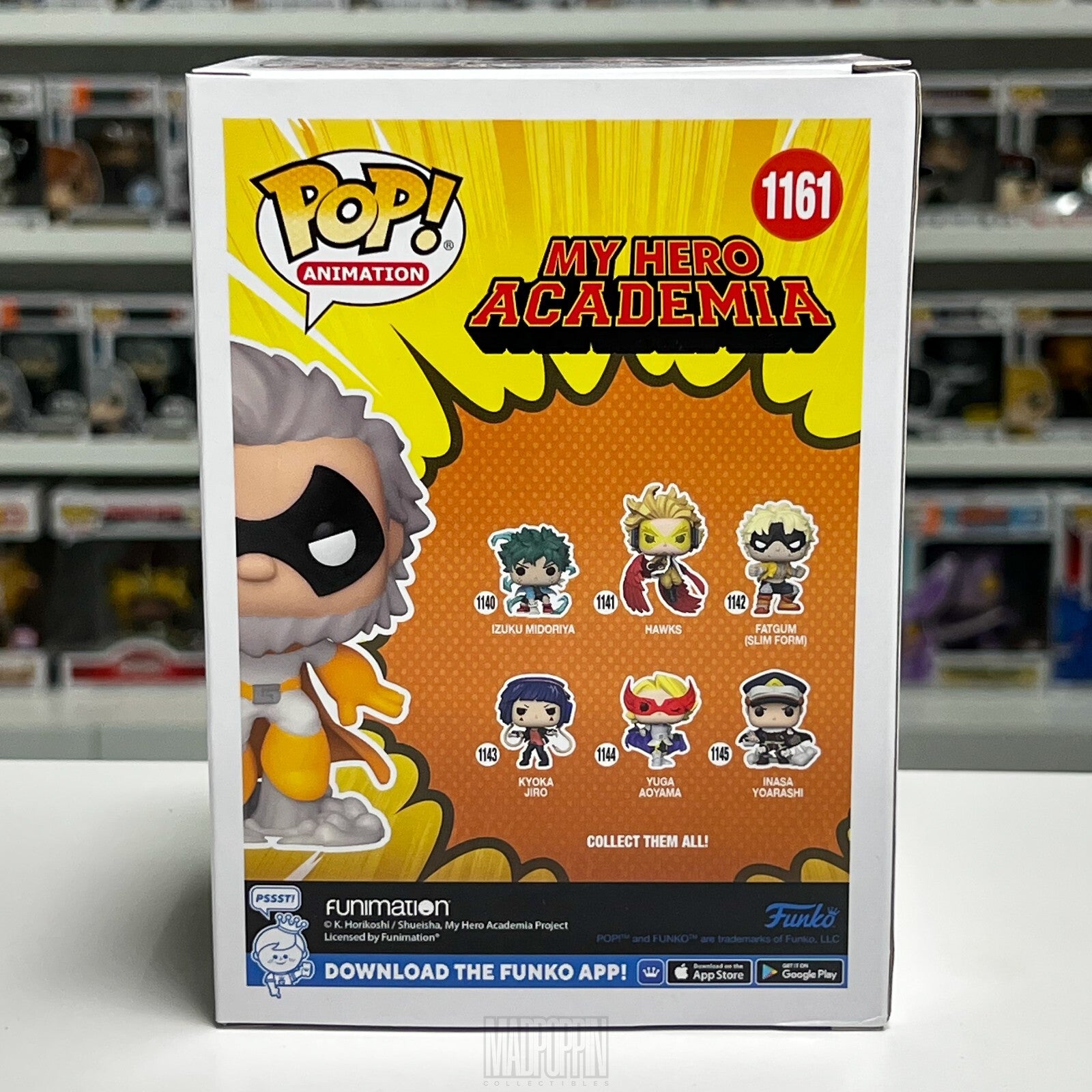 Funko Pop Anime My Hero Academia Gran Sorahiko Turino SDCC Official Sticker 1161