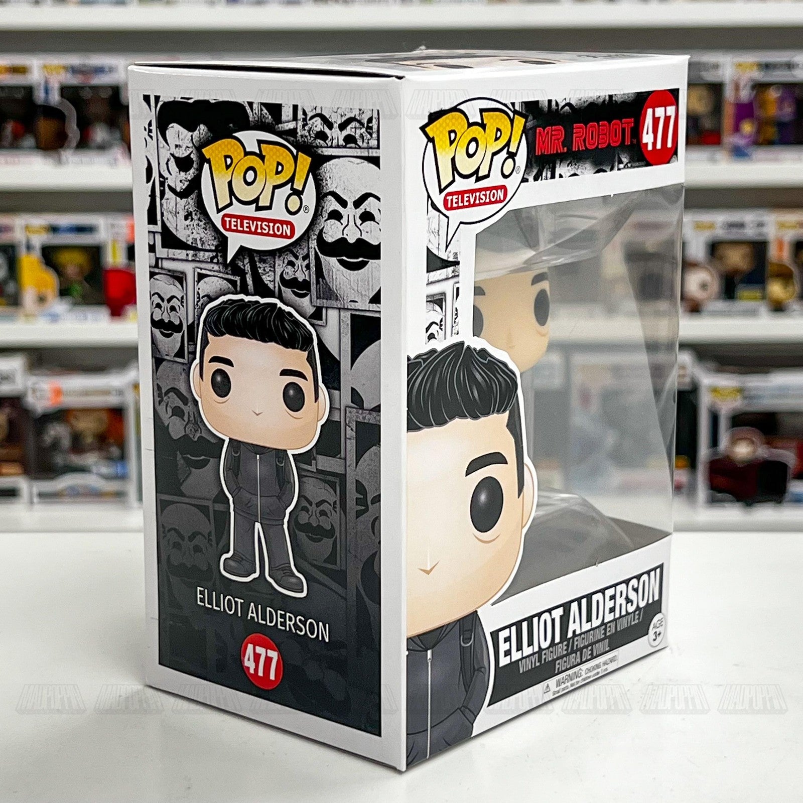 Funko Pop Mr. Robot Elliot Alderson 477 Vinyl Figure TV Collectible New Box Toy