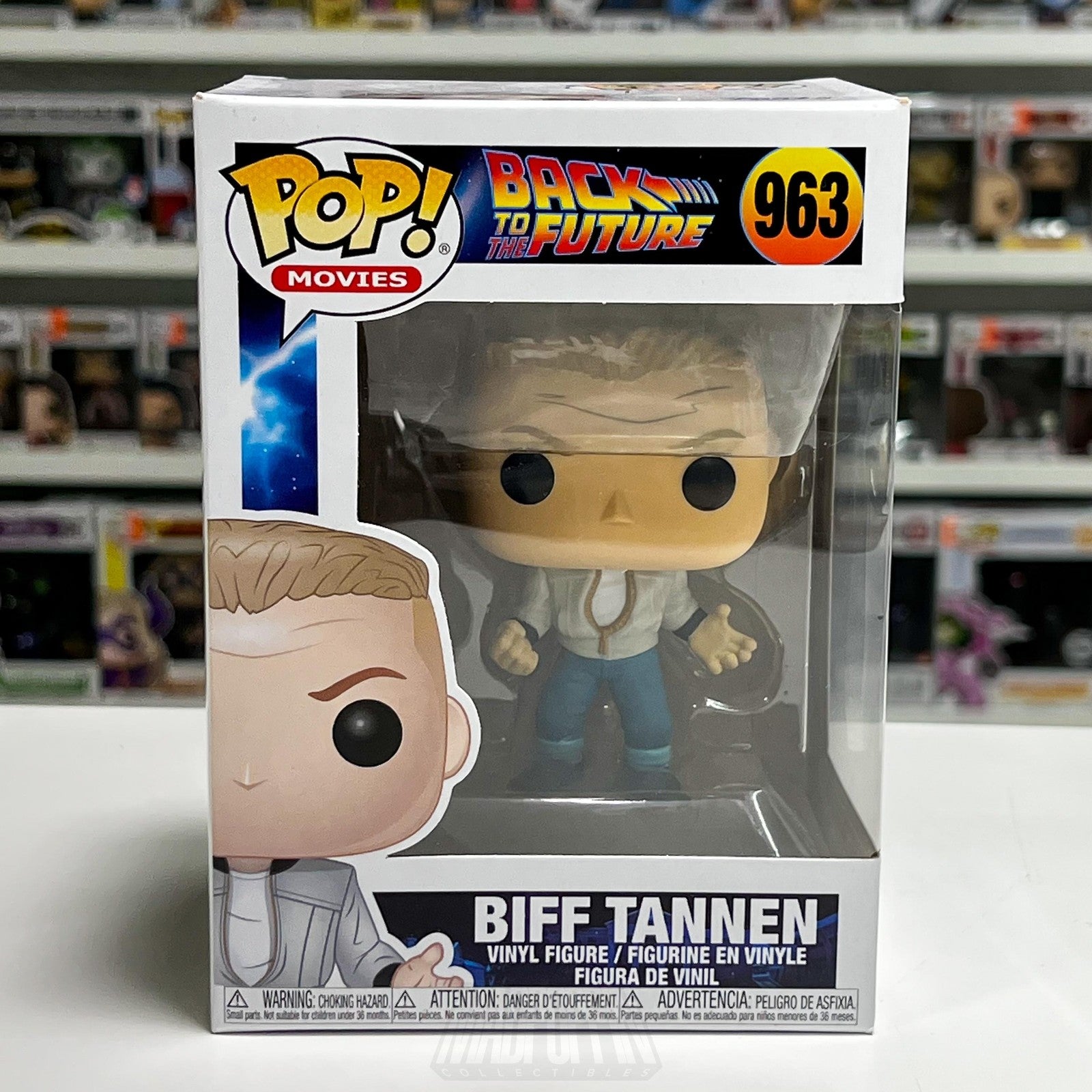 Funko Pop Movies Back to the Future Biff Tannen #963 Vinyl Figure New in Box Toy