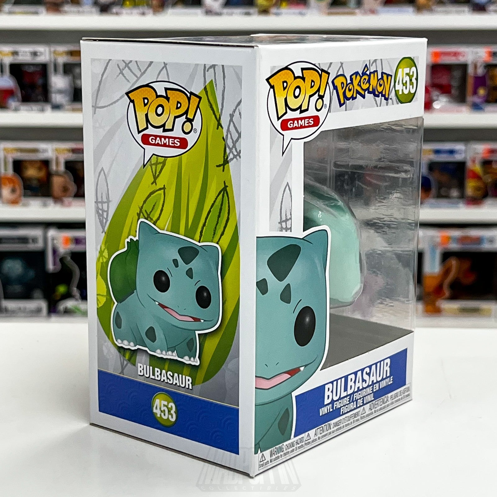 Funko Pop Video Games Pokemon Bulbasaur 453 Japanese TCG Vinyl Figure Nintendo5