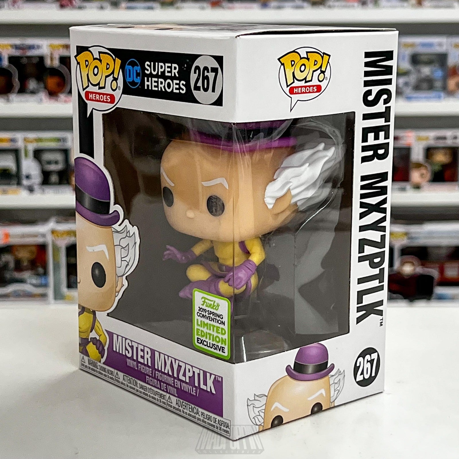 Funko Pop DC Super Heroes Mister Mxyzptlk 267 2019 Spring Limited Exclusive