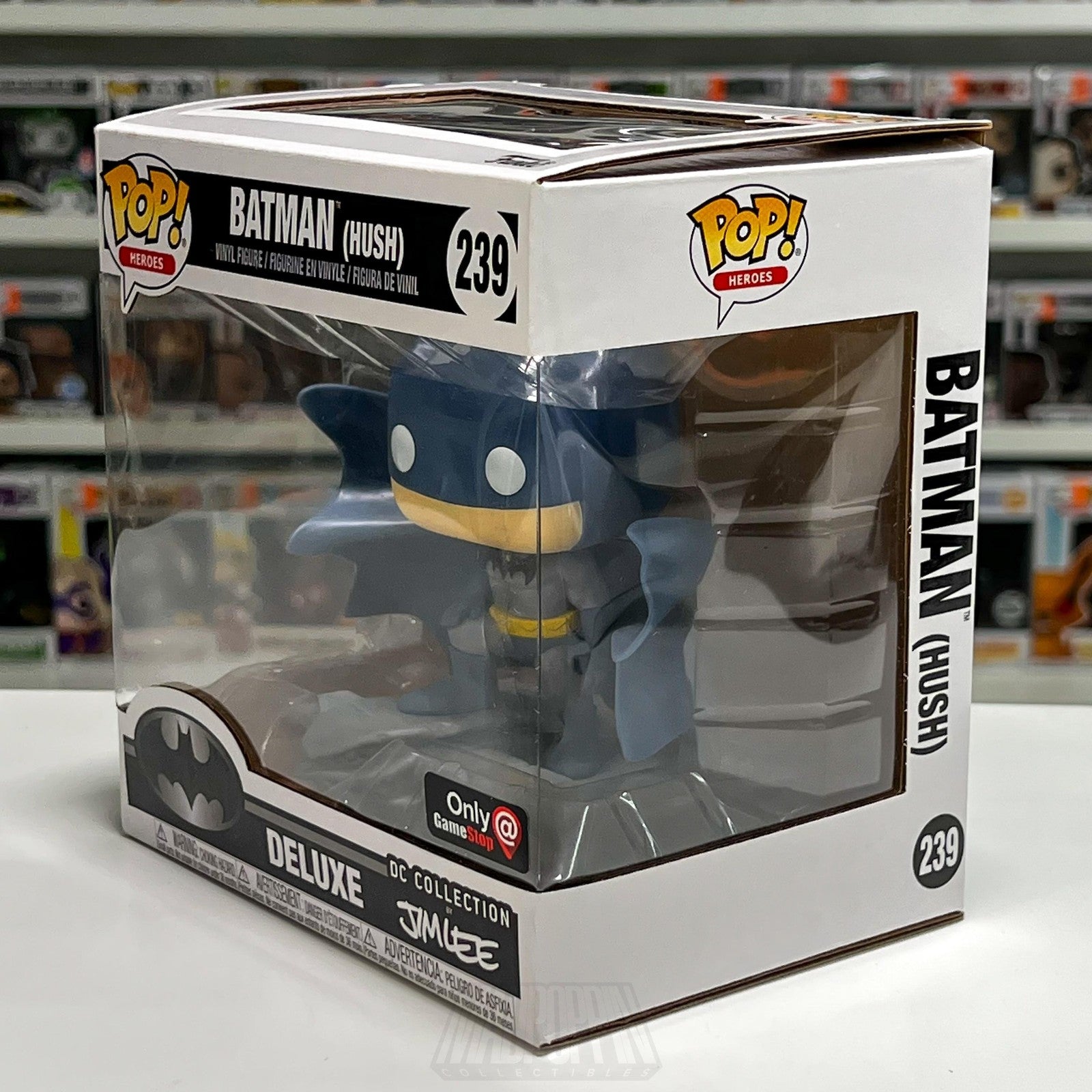 Funko Pop Heroes Batman Hush Deluxe Jim Lee DC Comics 239 GameStop Exclusive NIB