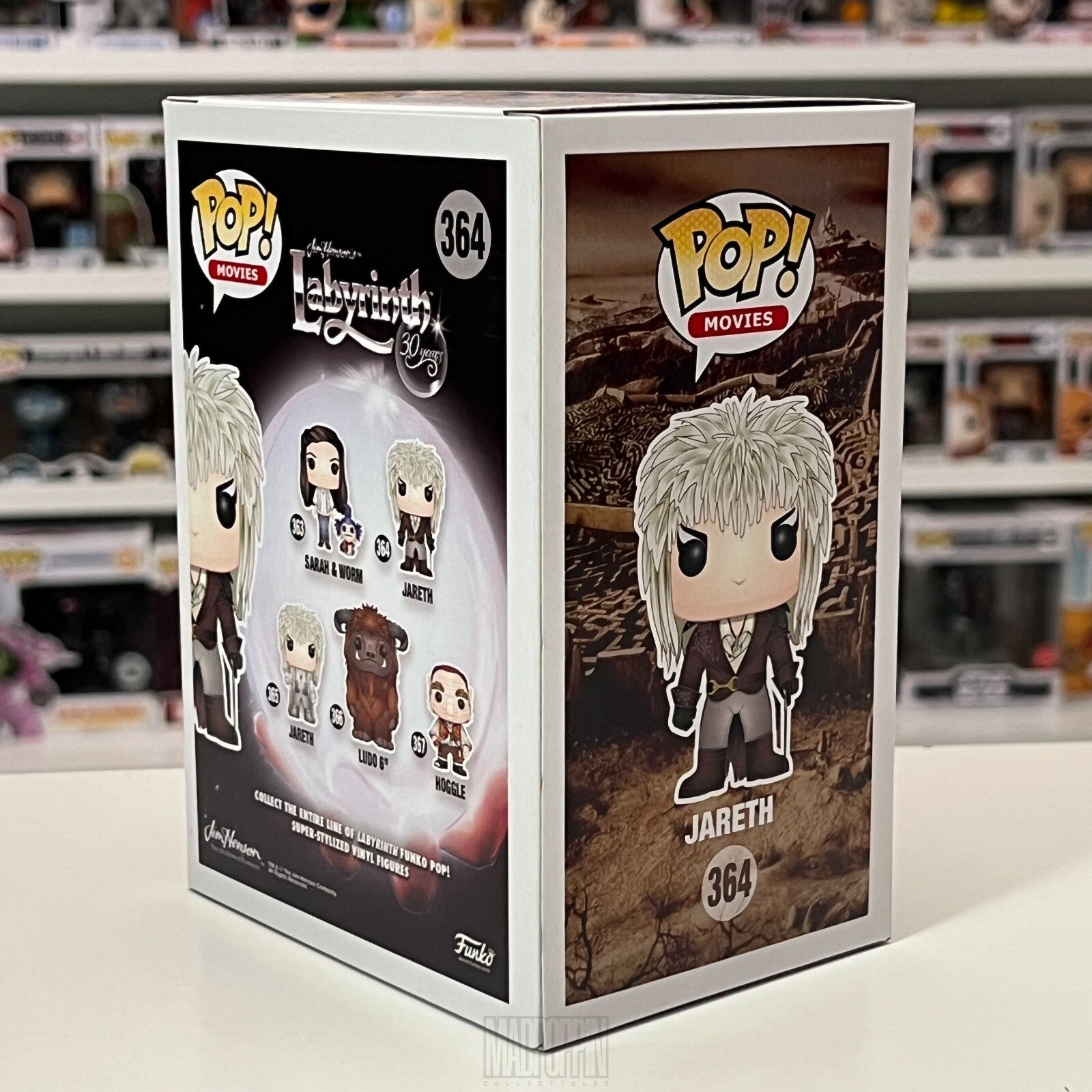 Funko Pop Movies Jim Henson's Labyrinth Jareth Vaulted David Bowie 364