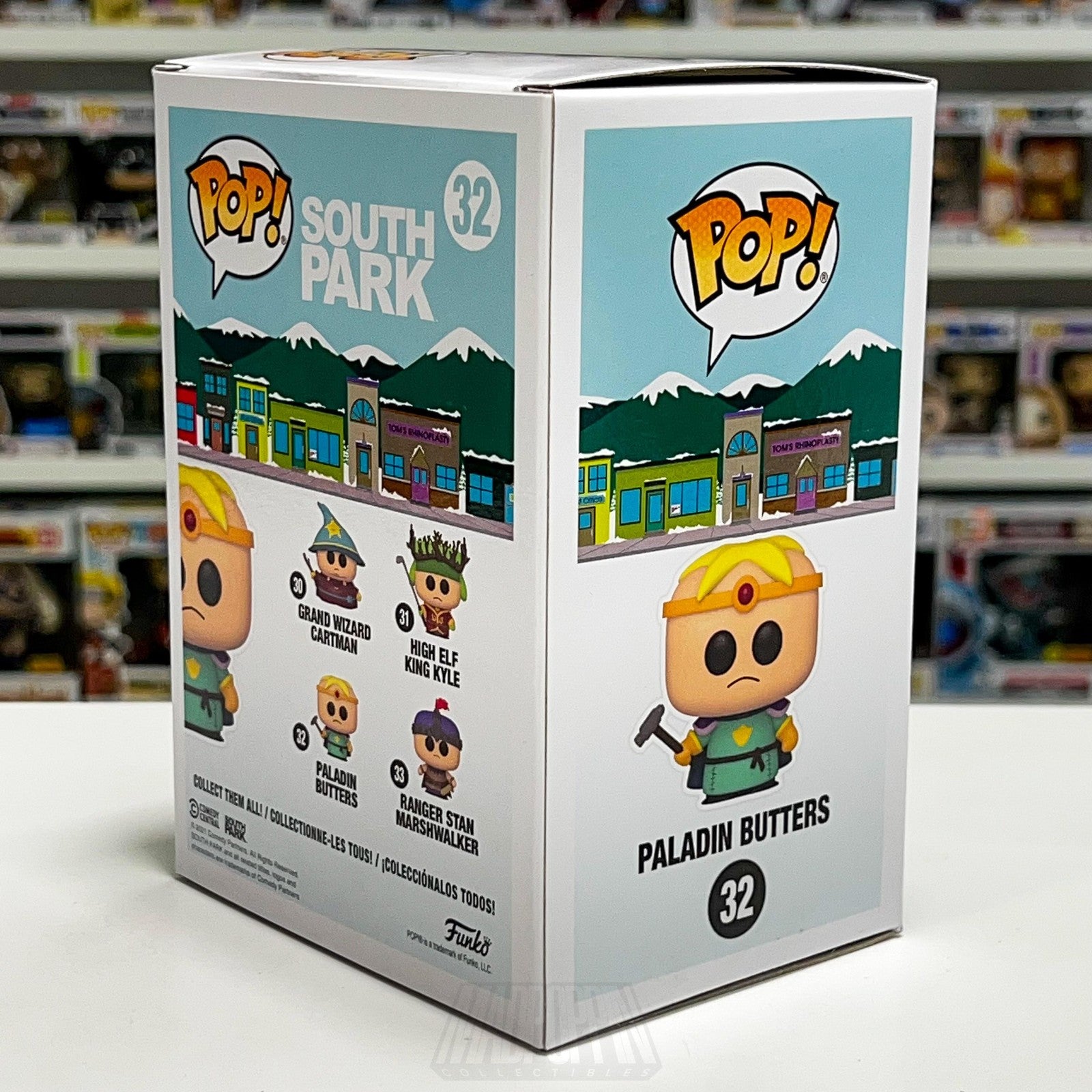 Funko Pop Animation TV South Park Paladin Butters 32 Vinyl Figure Television Toy
