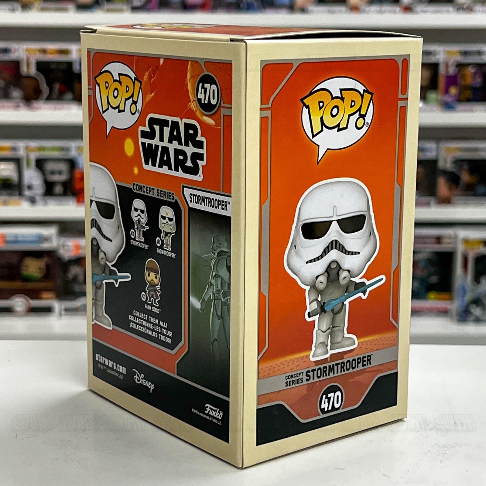 Funko Pop Star Wars Concept Series Stormtrooper #470 Bobble-Head Vinyl Figure
