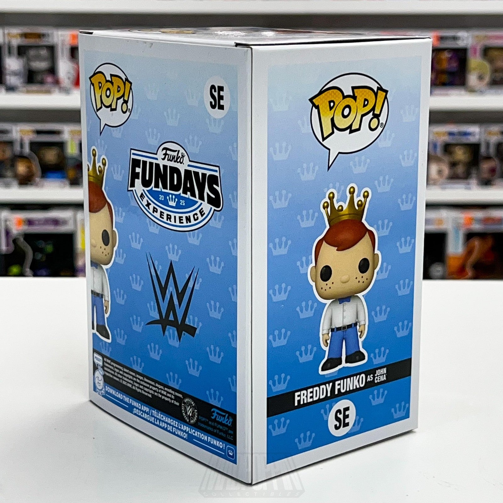 Funko Pop Freddy as John Cena WWE Fundays 2025 Online LE 3000 SE Vinyl Wrestling4