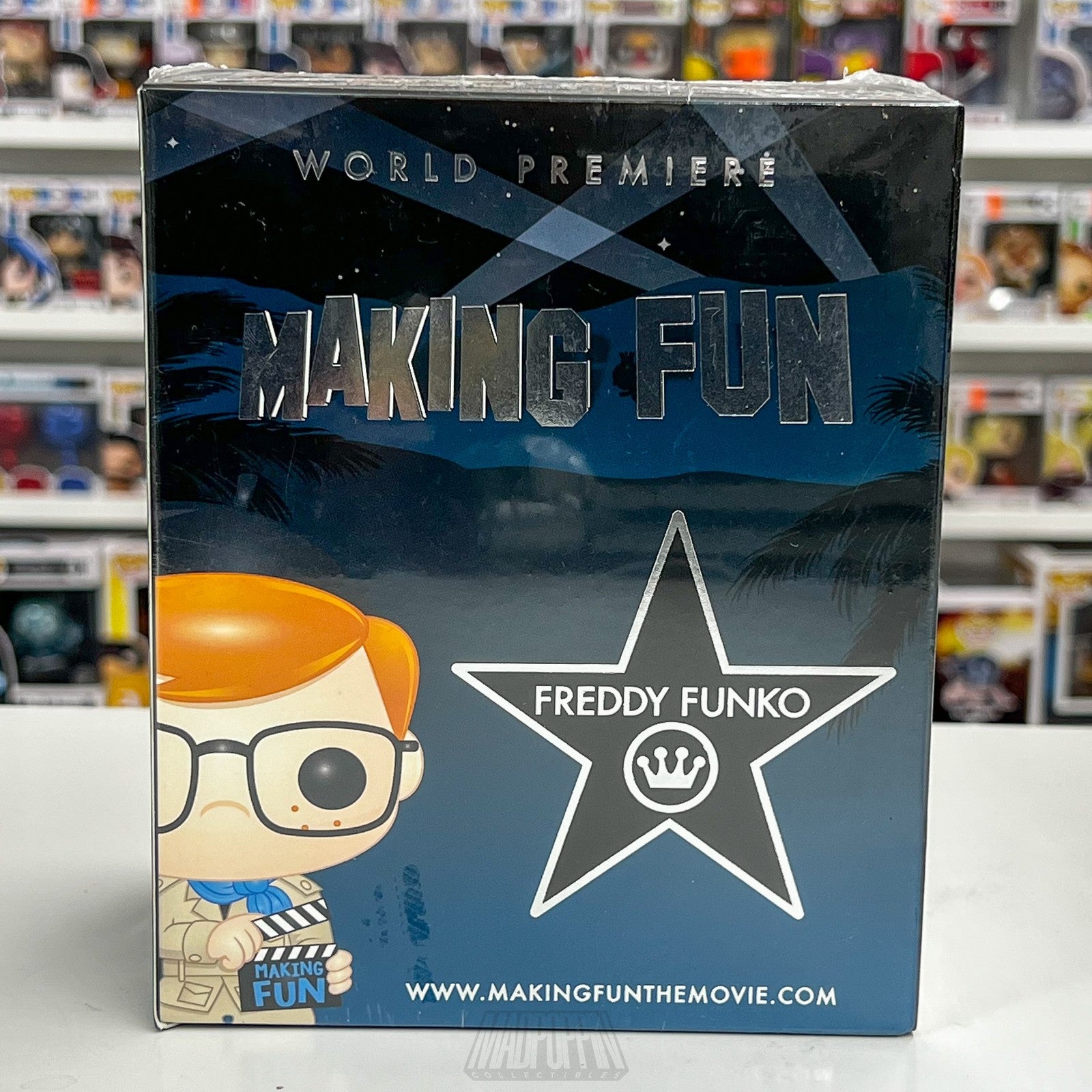 Funko Making Fun Movie Premiere Freddy Funko Sealed Exclusive Box Hollywood CA