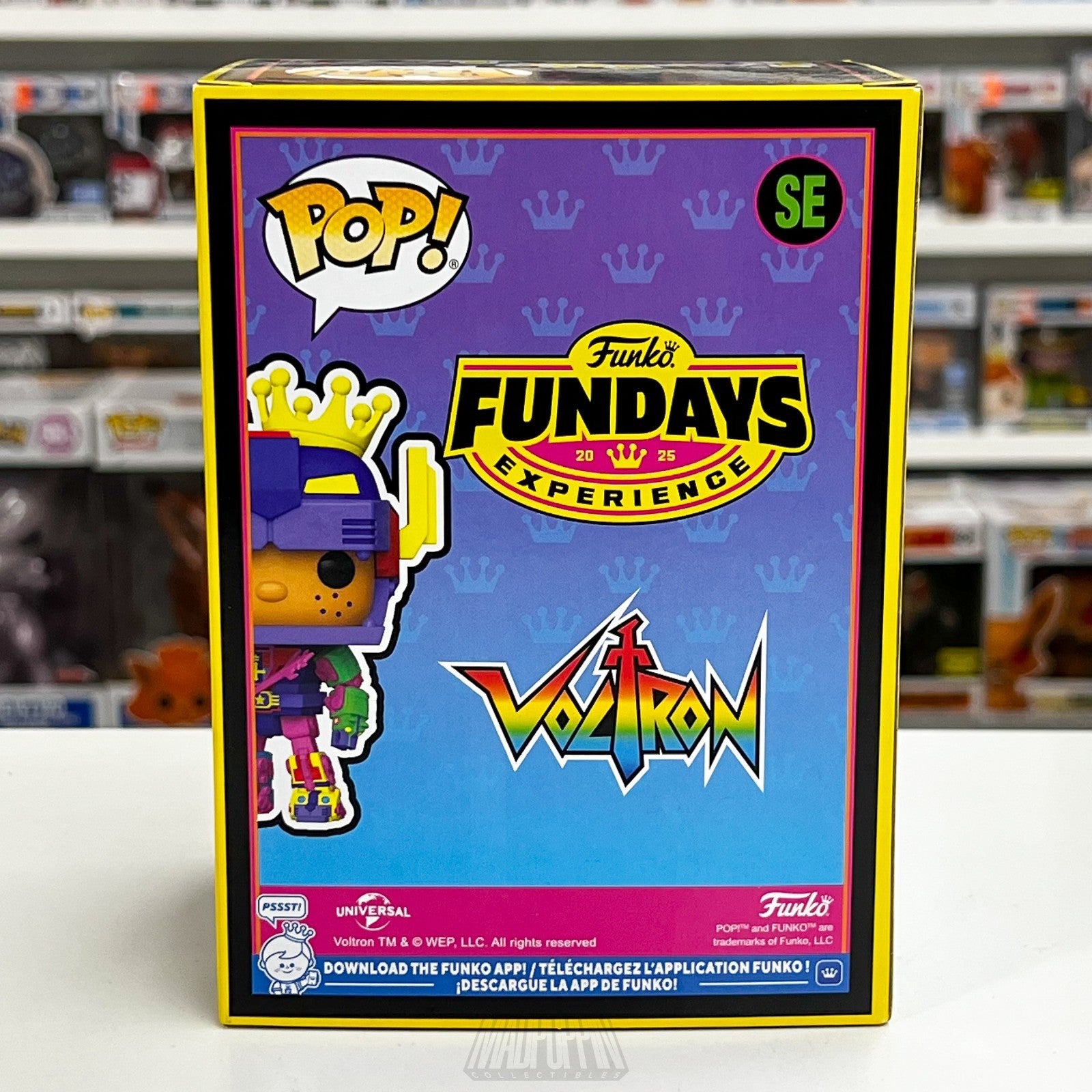 Funko Pop Fundays Freddy as Voltron Blacklight Show Edition 1500 PCS SE 2025