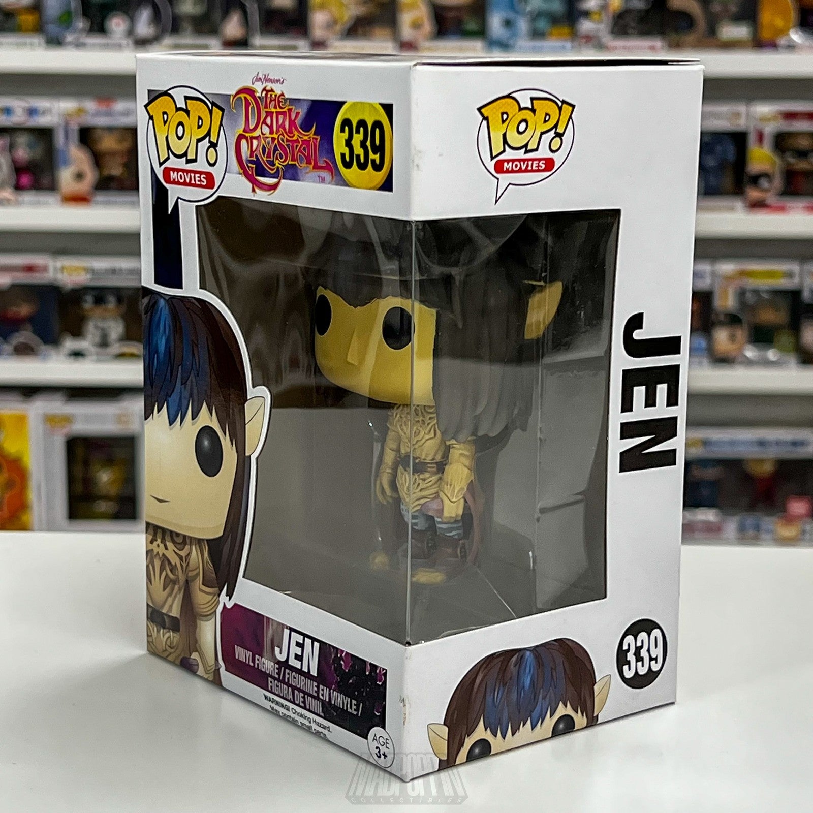 Funko Pop Jen The Dark Crystal 339 Vinyl Figure Movies Collectible Boxed Fantasy