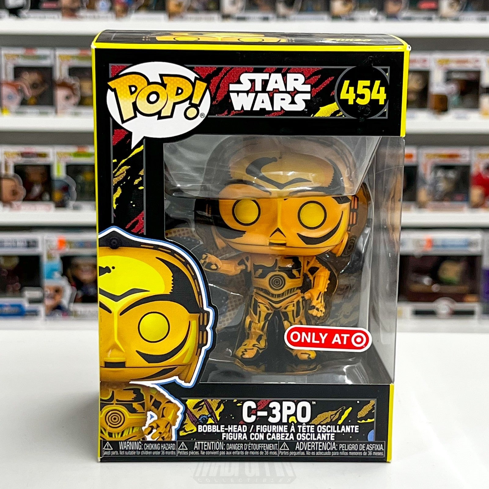 Funko Pop Star Wars C-3PO Retro Target 454 Protocol Droid Robot Vinyl Figure0