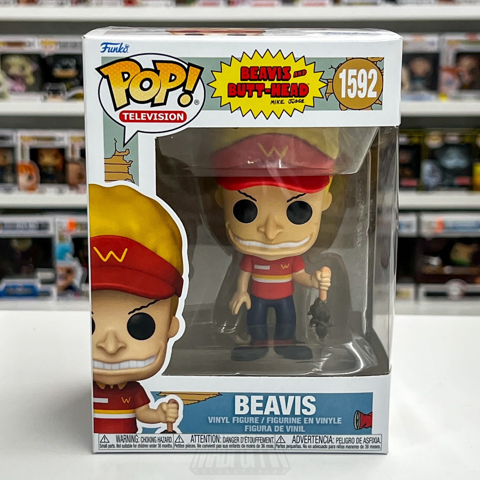Funko Pop Television Beavis & Butt-Head Burger World Uniform 1592 Vinyl Figure0