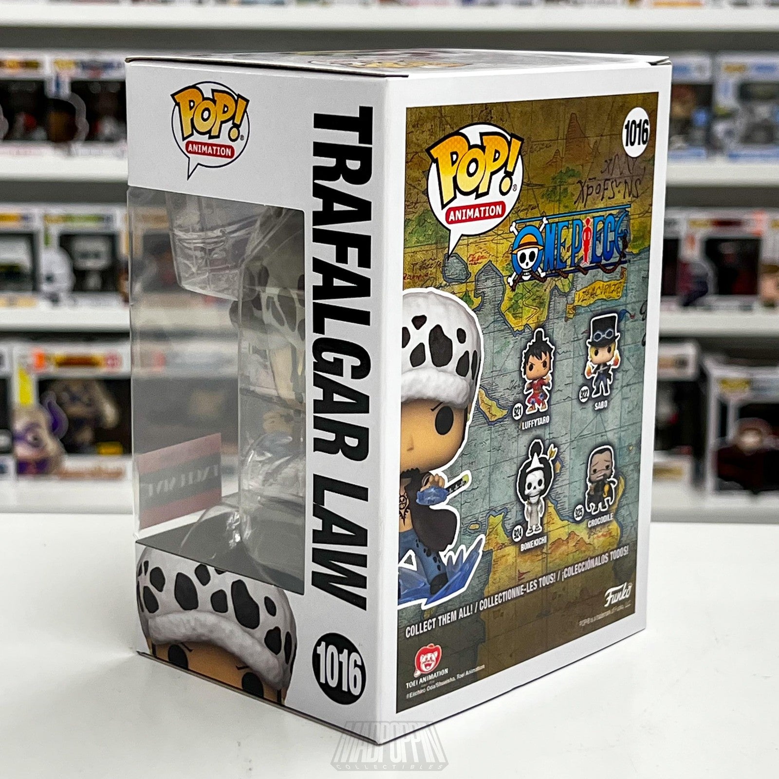 Funko Pop Animation One Piece Trafalgar Law AAA Anime Exclusive Figure 1016 New
