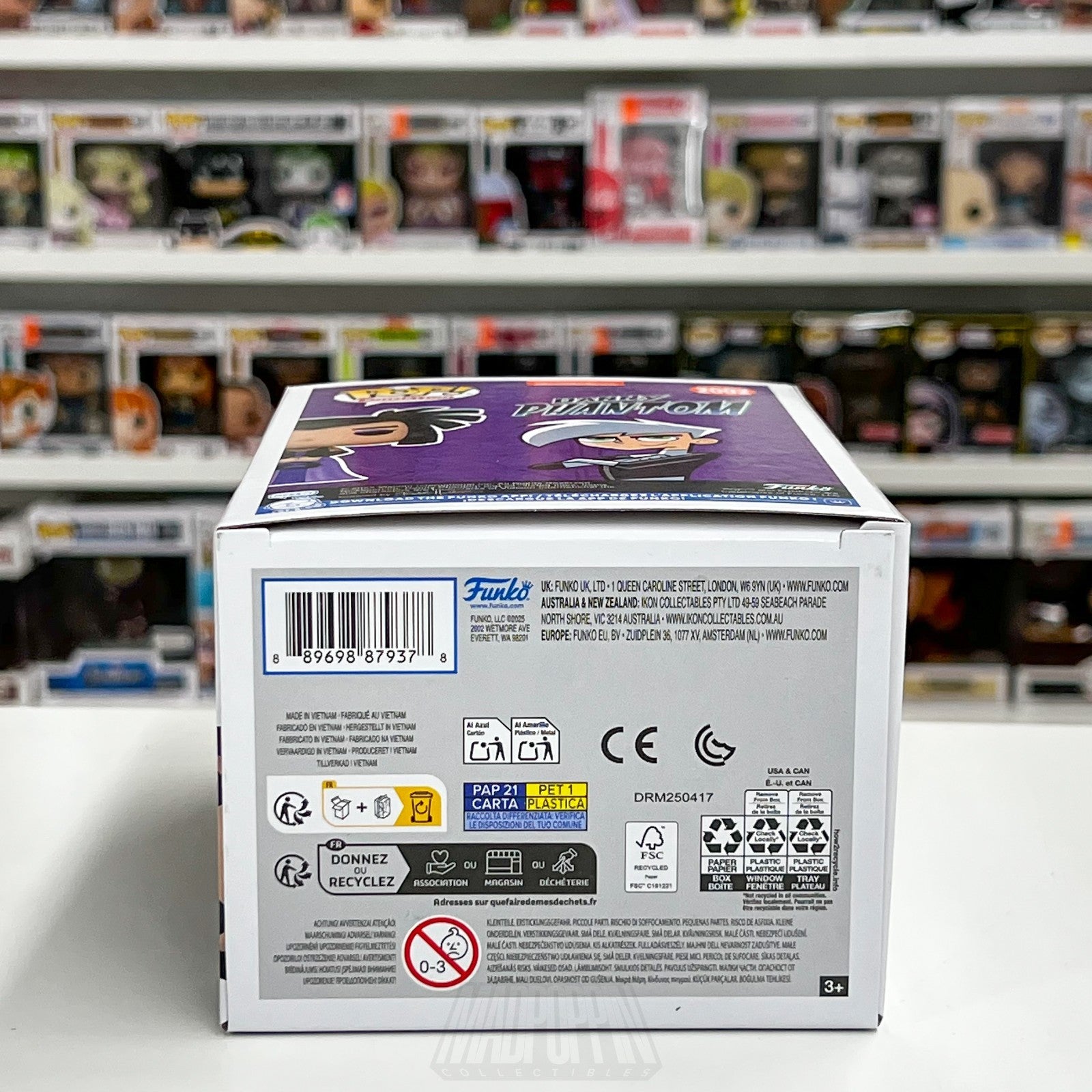 Funko Pop Animation Danny Phantom Sam Manson SDCC Con Sticker 2002 Vinyl Figure7