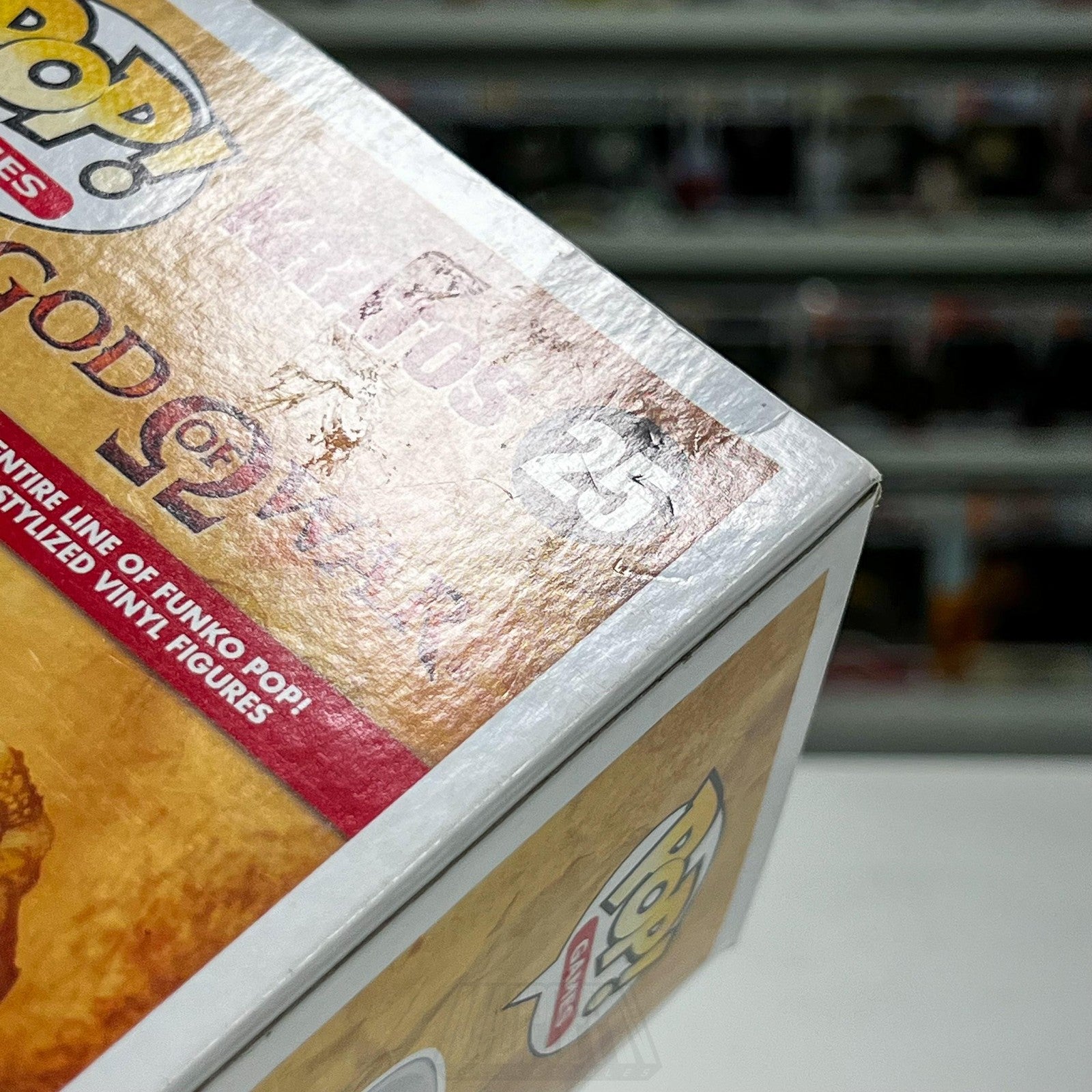 Funko Pop Games Kratos God of War 25 Vinyl Figure Ikon Greek Norse Mythology NIB