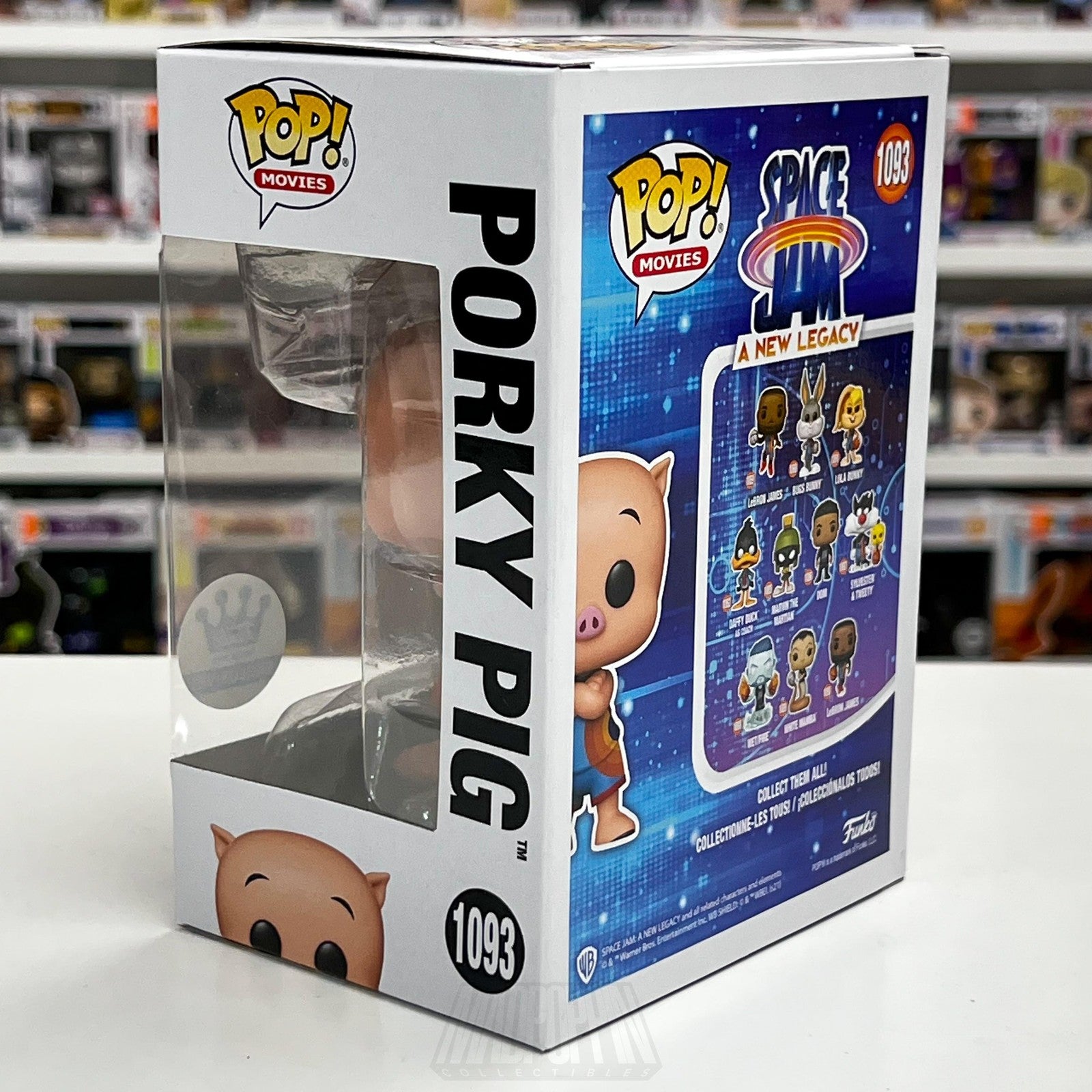 Funko Pop Movies Space Jam A New Legacy Porky Pig #1093 Vinyl Figure Exclusive2