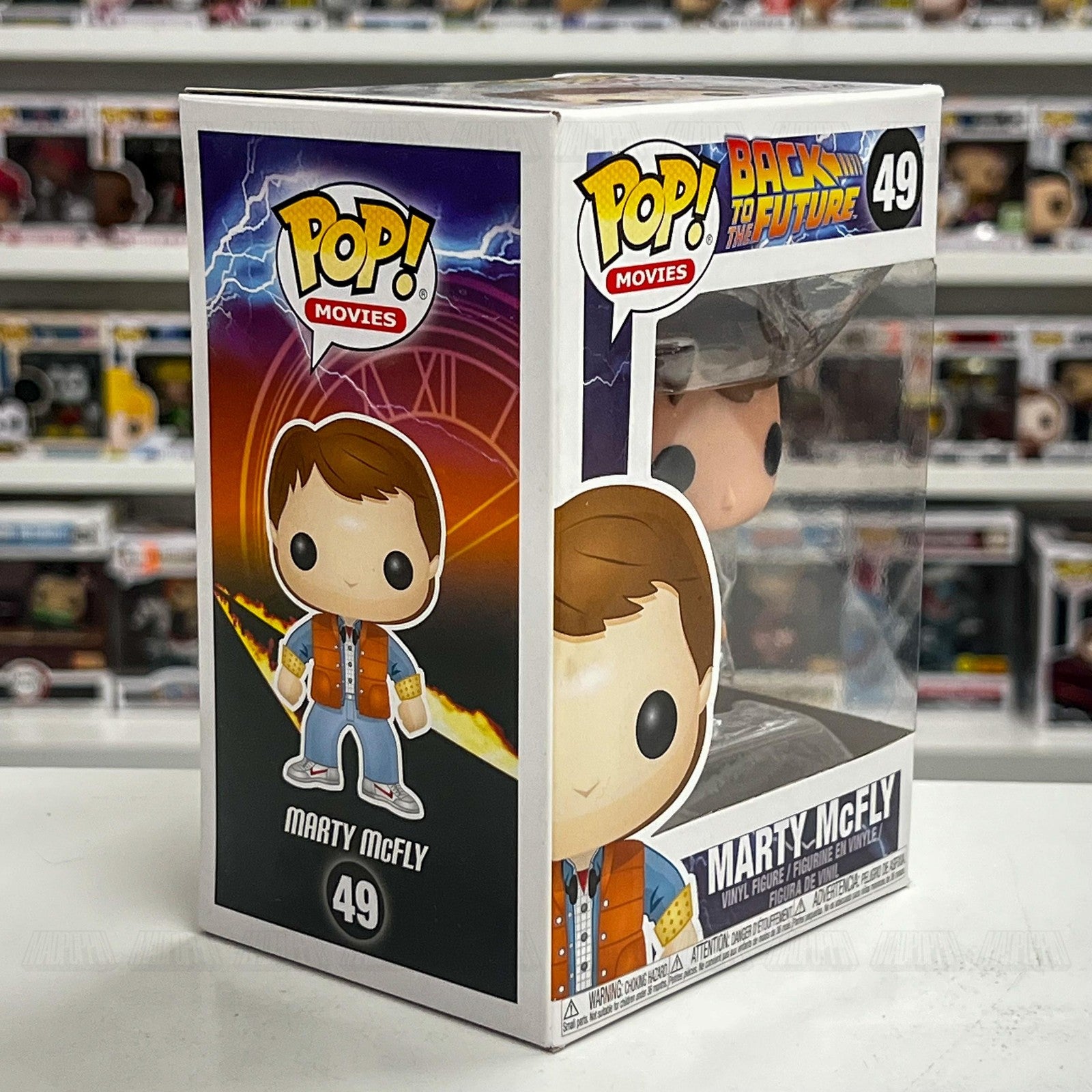 Funko Pop Movies Back to the Future 49 Marty McFly Vinyl Figure Collectible New