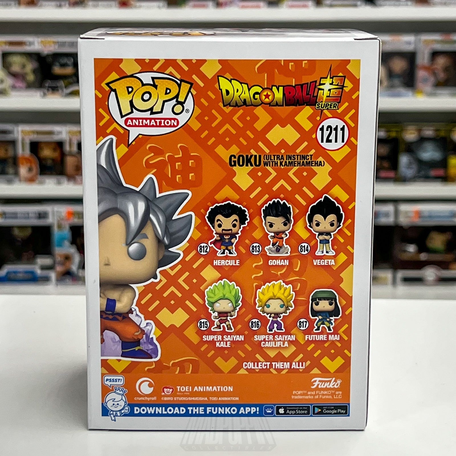 Funko Pop Anime Dragon Ball Super Goku Ultra Instinct Kamehameha NYCC 1211 Manga3