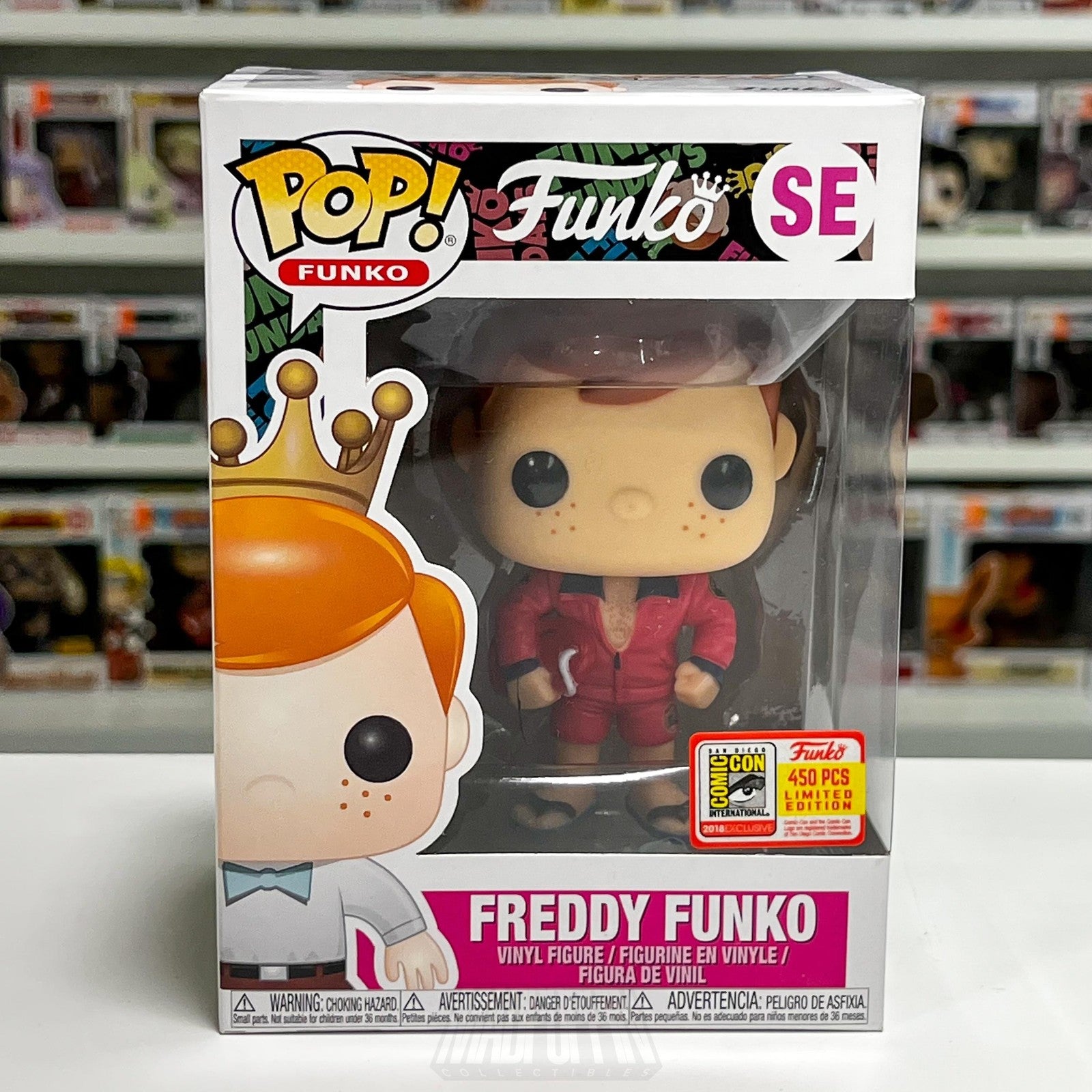 Funko Pop Freddy as Baywatch Mitch Buchannon SE Fundays 2018 Convention 450pcs