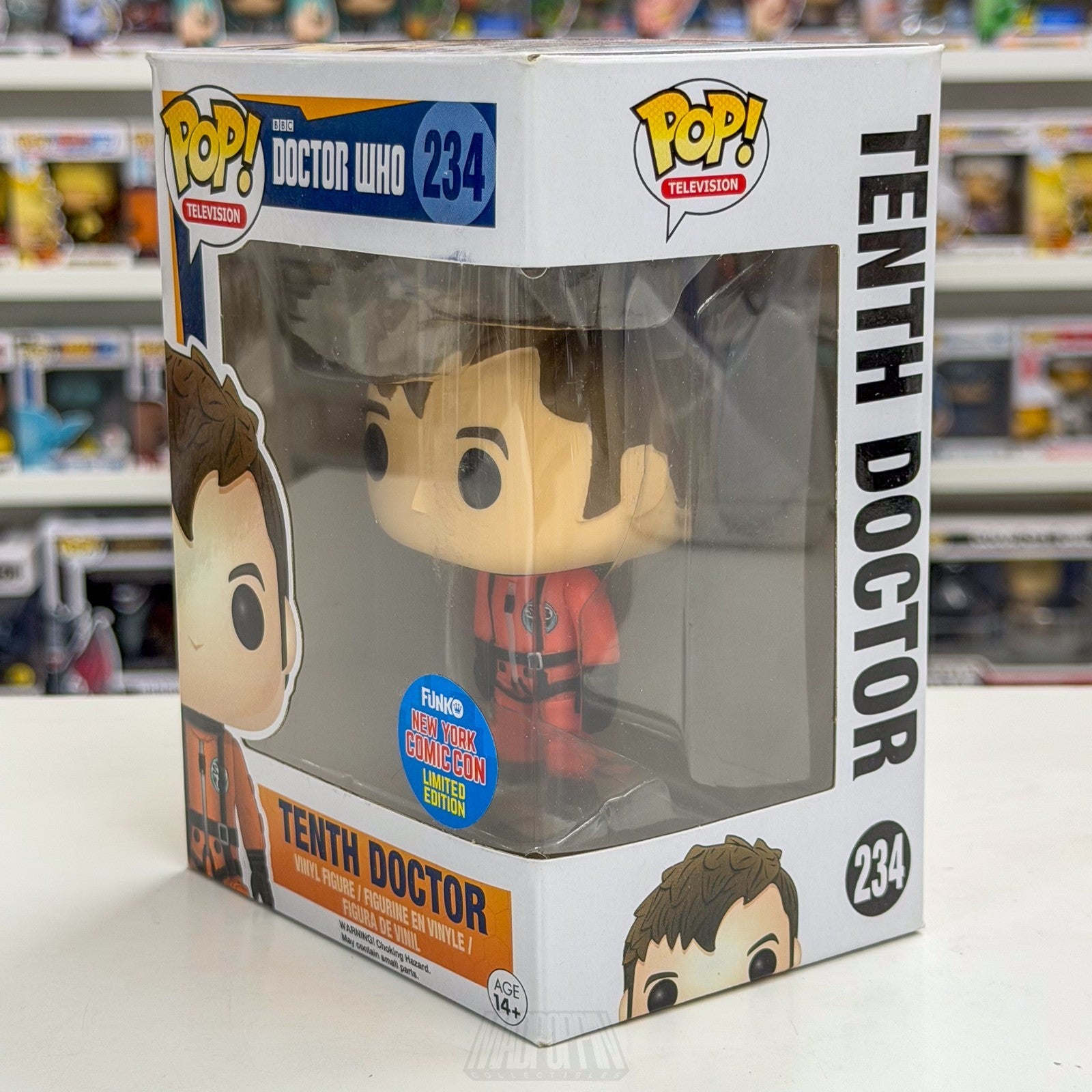 Funko Pop TV BBC Doctor Who Tenth Doctor Space Suit NYCC 234 Toy Vinyl Figure1