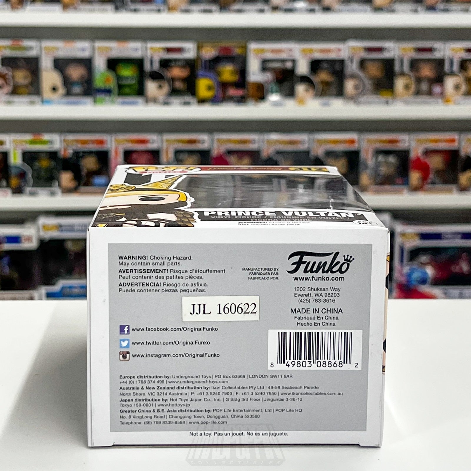 Funko Pop Movies Flash Gordon Prince Vultan 312 Space Opera Toy Vinyl Figure7