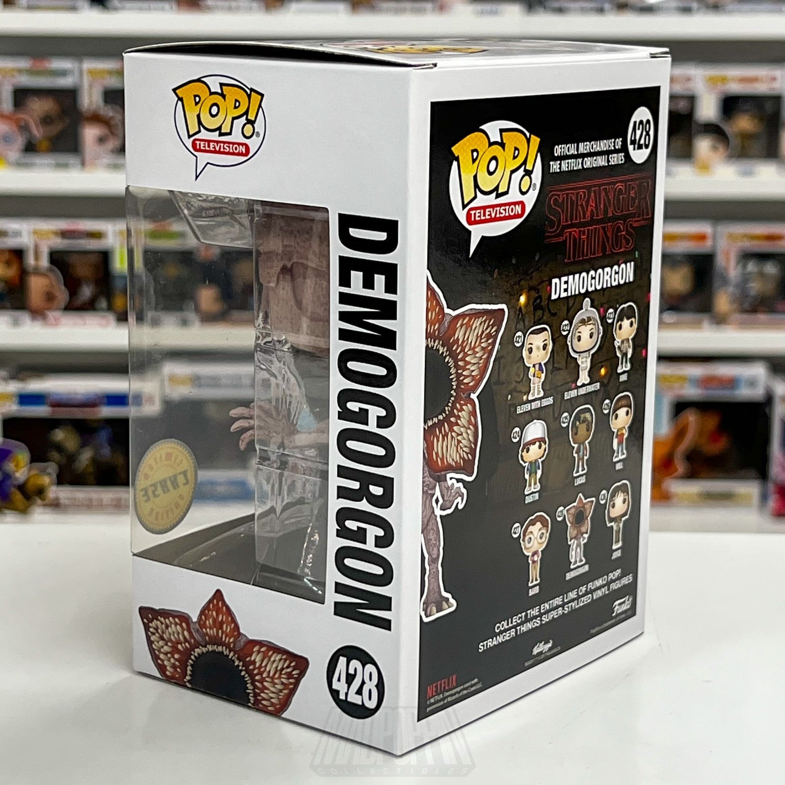 Funko Pop Television Stranger Things Demogorgon Closed Mouth Chase 428 Figure2