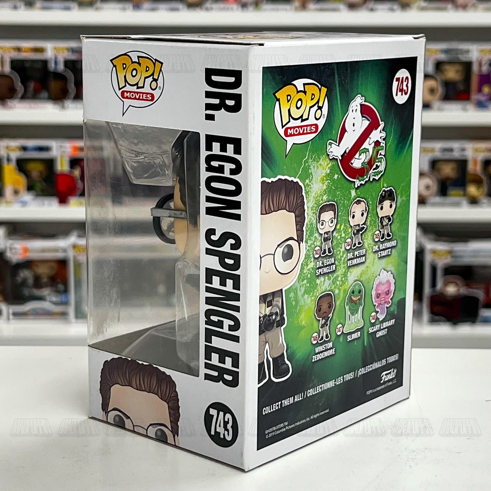 Funko Pop Movies Ghostbusters Dr. Egon Spengler #743 Vinyl Figure New in Box