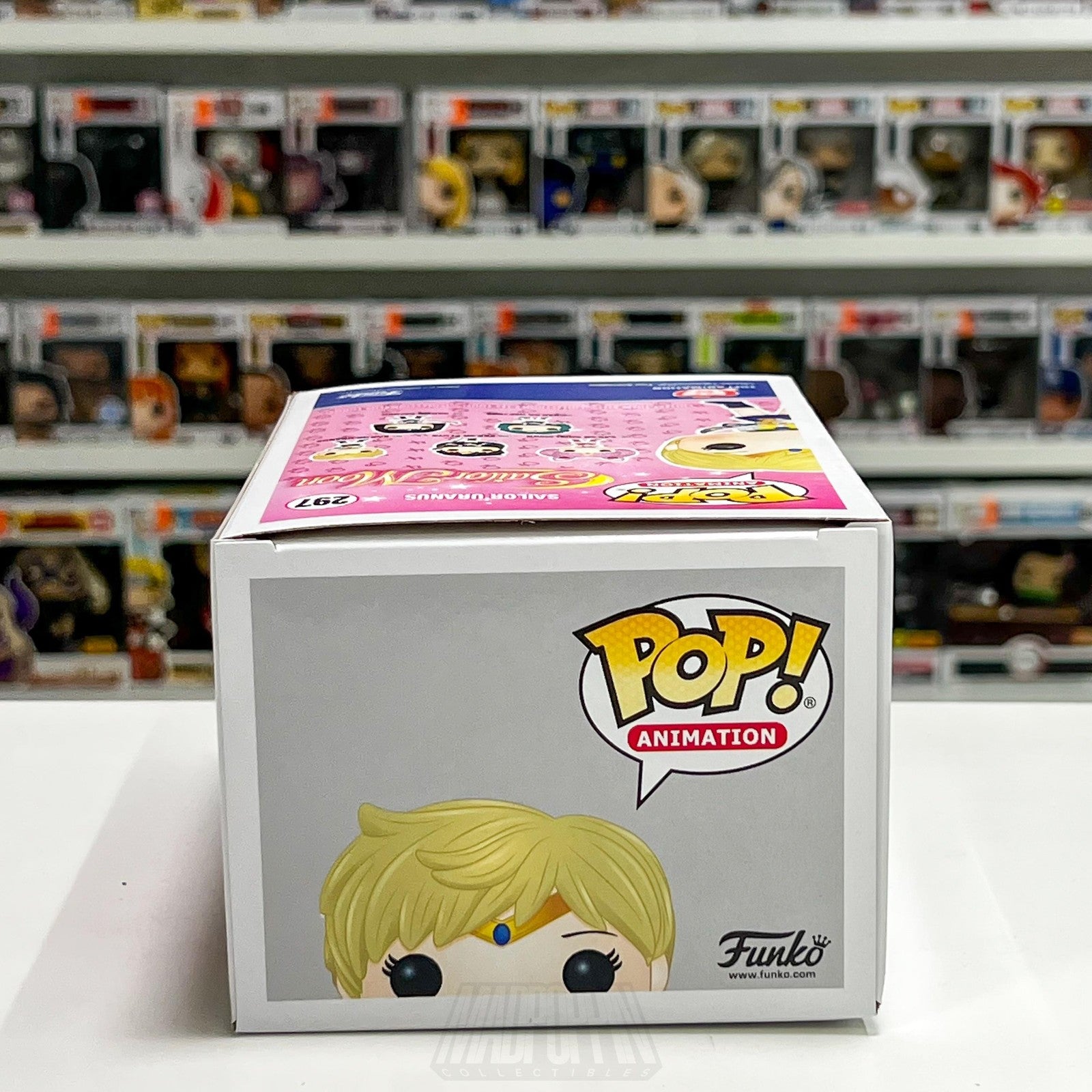 Funko Pop Animation Sailor Moon Sailor Uranus 297 Vinyl Figure Toei Anime Toy
