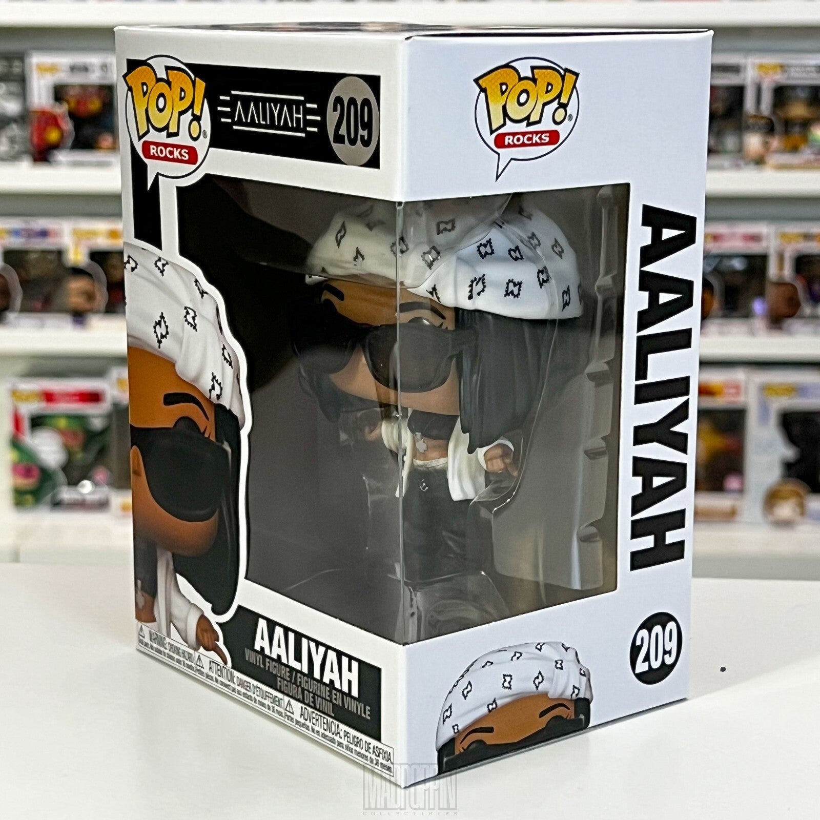 Funko Pop Rocks Aaliyah Sunglasses At Your Best Video R&B Singer Vaulted 209