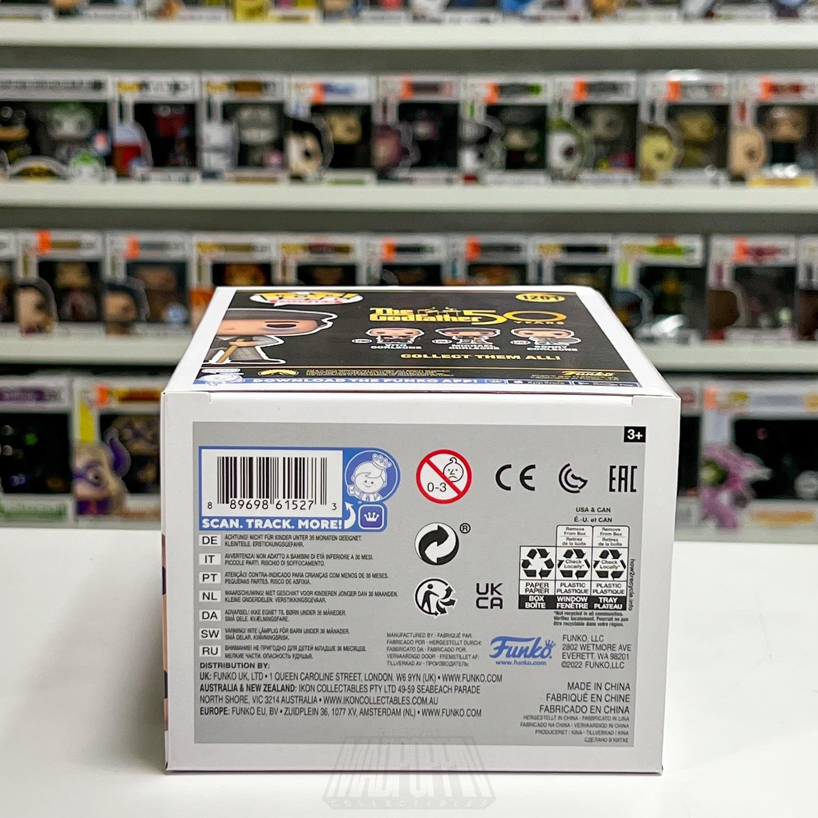 Funko Pop Movies The Godfather 50 Years Michael Corleone #1201 Vinyl Figure Toy