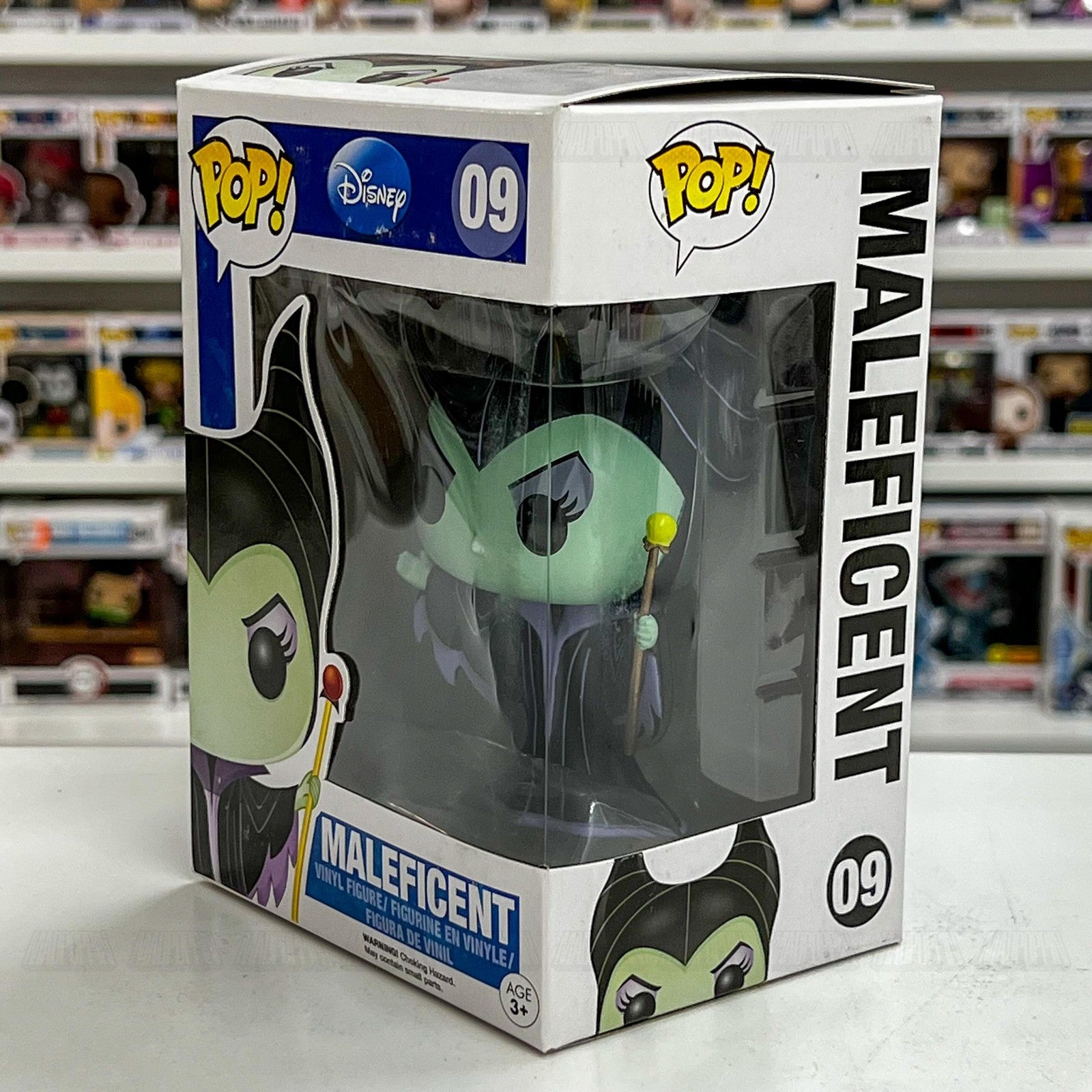 Funko Pop Disney Maleficent 09 Series 1 Vinyl Figure In Box Sleeping Beauty 2015