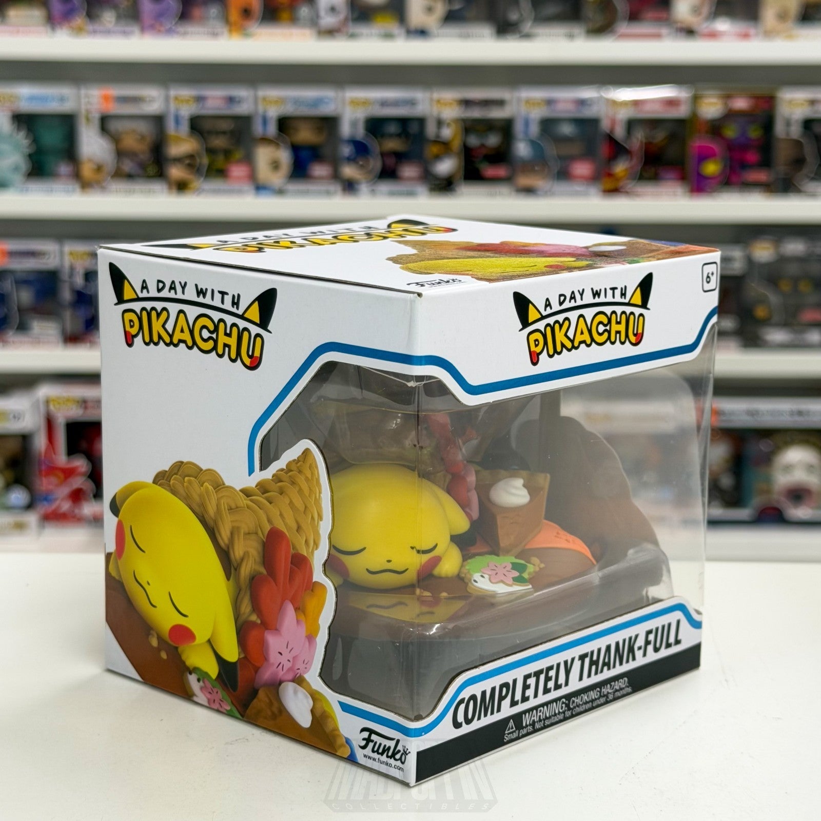 Funko A Day With Pikachu Completely Thank-Full Pokémon Center TCG Vinyl Figure5