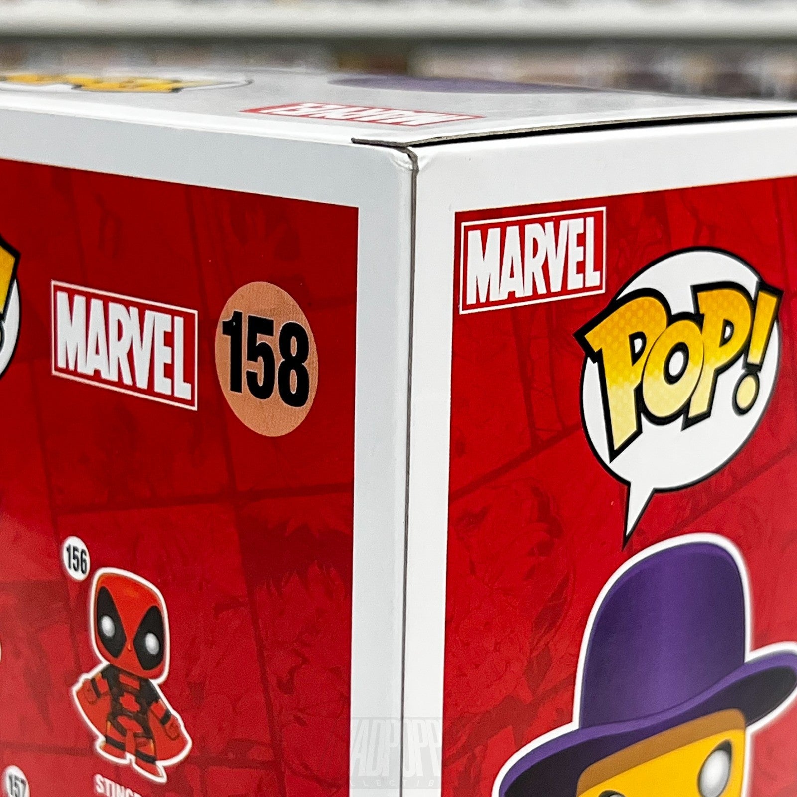 Funko Pop Marvel Madcap Metallic Chase Hot Topic 158 Deadpool Toy Vinyl Figure8