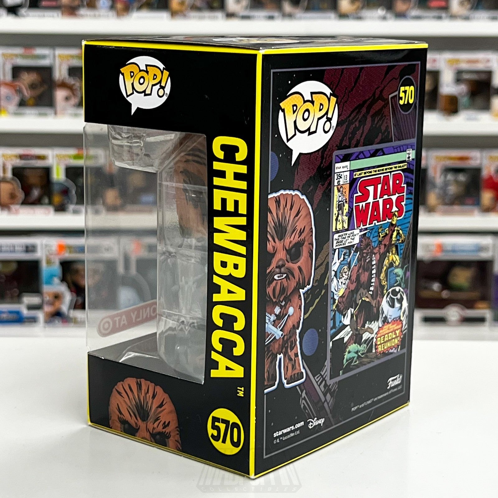 Funko Pop Star Wars Chewbacca w/Bowcaster Retro Target 570 Wookie Vinyl Figure2