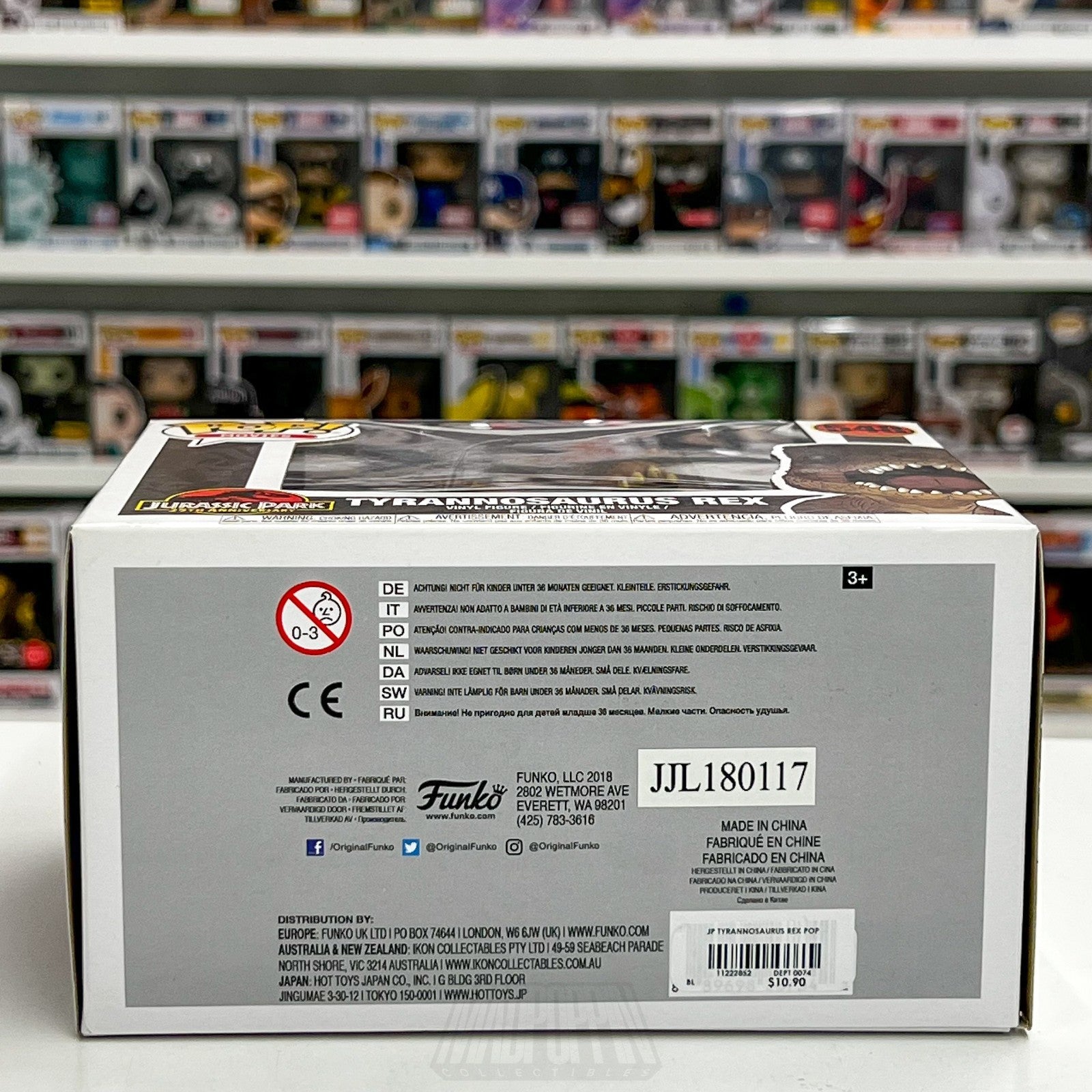 Funko Pop Movies Jurassic Park Tyrannosaurus Rex TRex 548 Dinosaur Vinyl Figure7