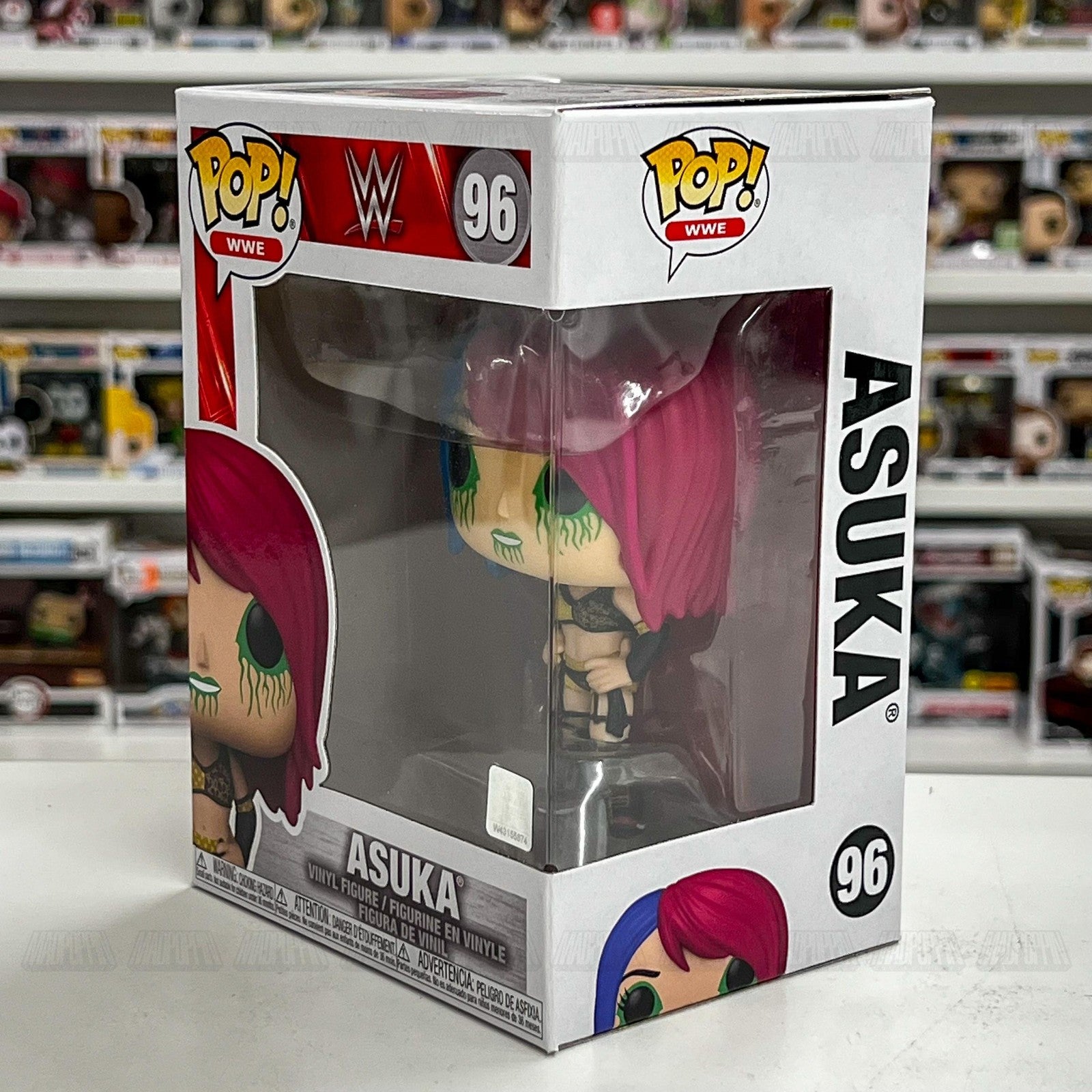 Funko Pop WWE Asuka #96 Vinyl Figure 2021 Wrestling Collectible MIB New Boxed