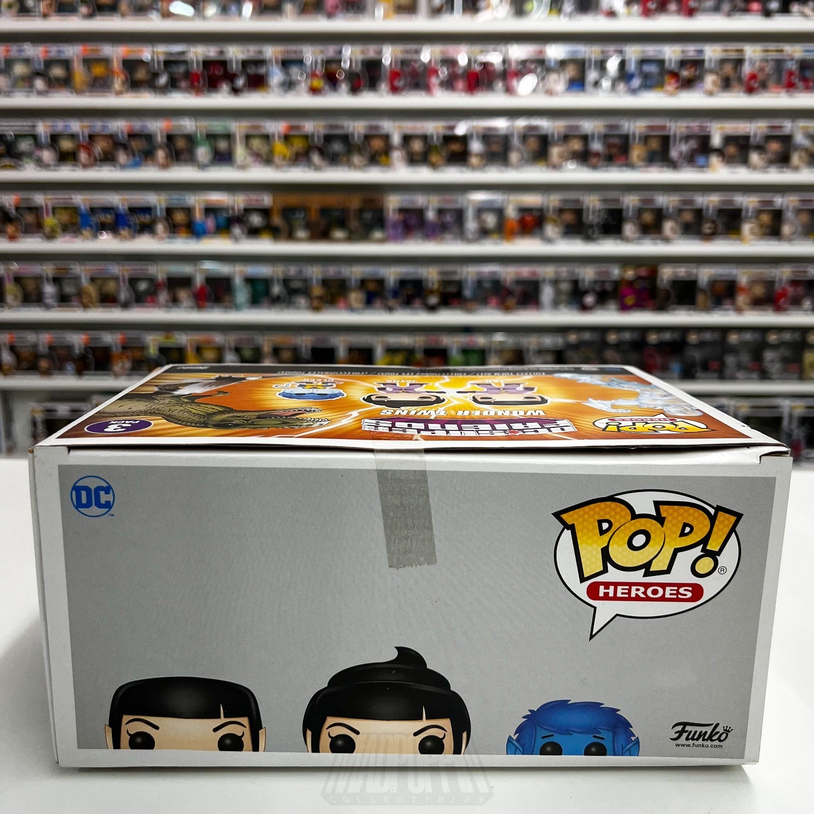 Funko Pop DC Heroes Super Friends Wonder Twins Zan Jayna Gleek SDCC 3 Pack Toy6