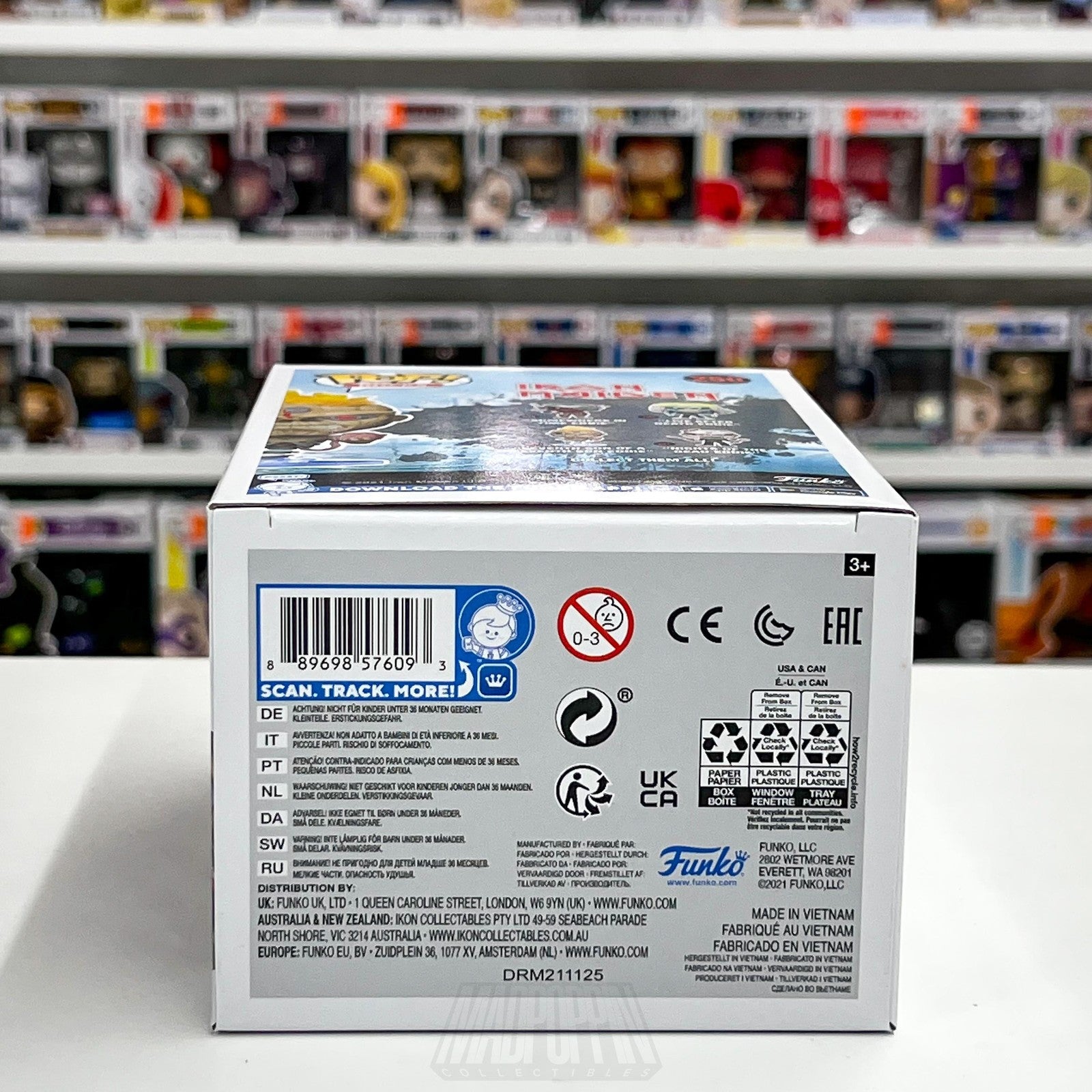 Funko Pop Rocks Iron Maiden Seventh Son Eddie 250 Heavy Metal Music Figure Vinyl7