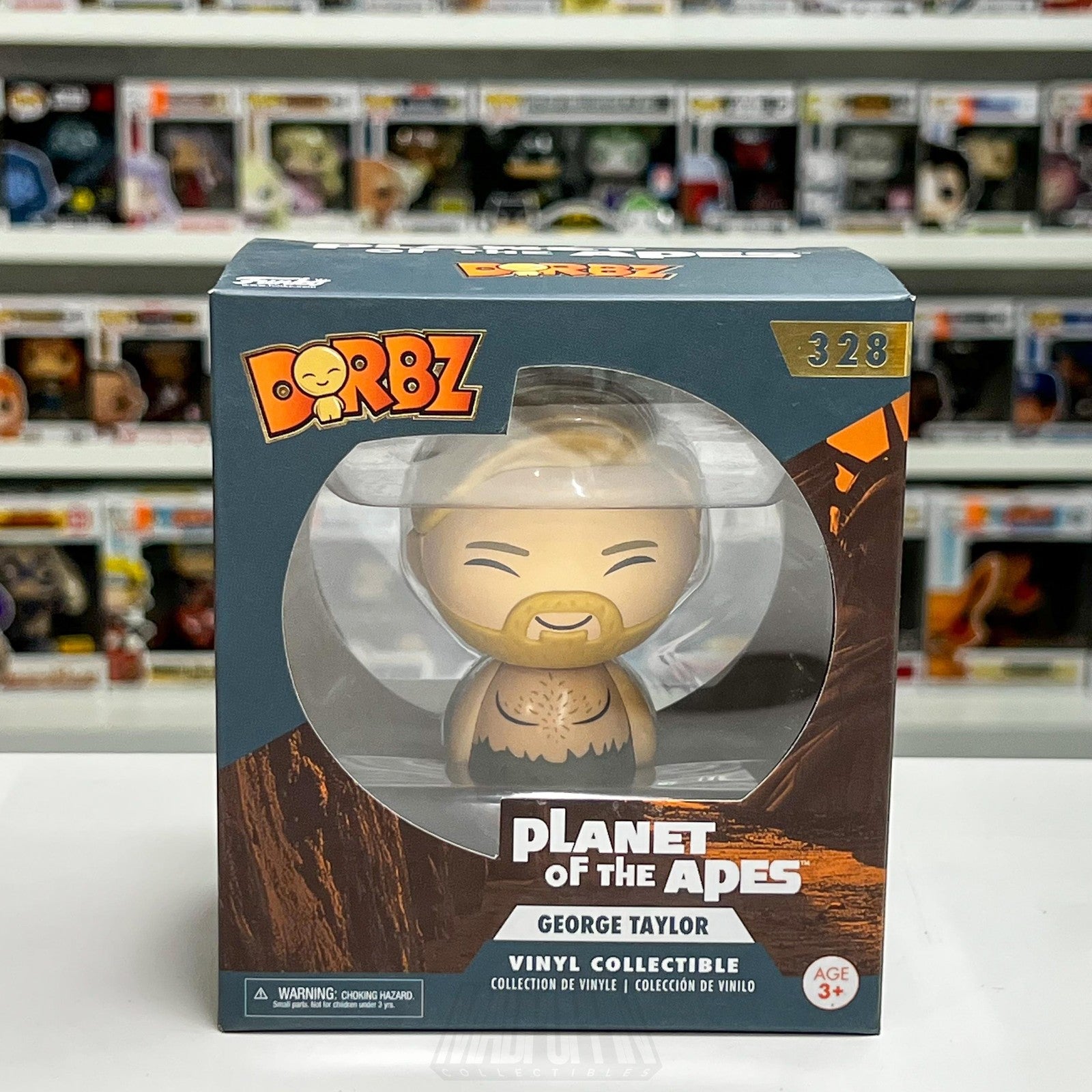 Funko Dorbz Planet of the Apes George Taylor #328 Vinyl Collectible Figure Boxed