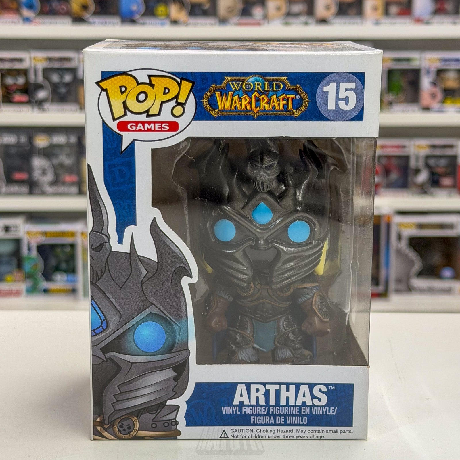 Funko Pop Video Games World of Warcraft Wow Arthas 15 Blizzard Toy Vinyl Figure0