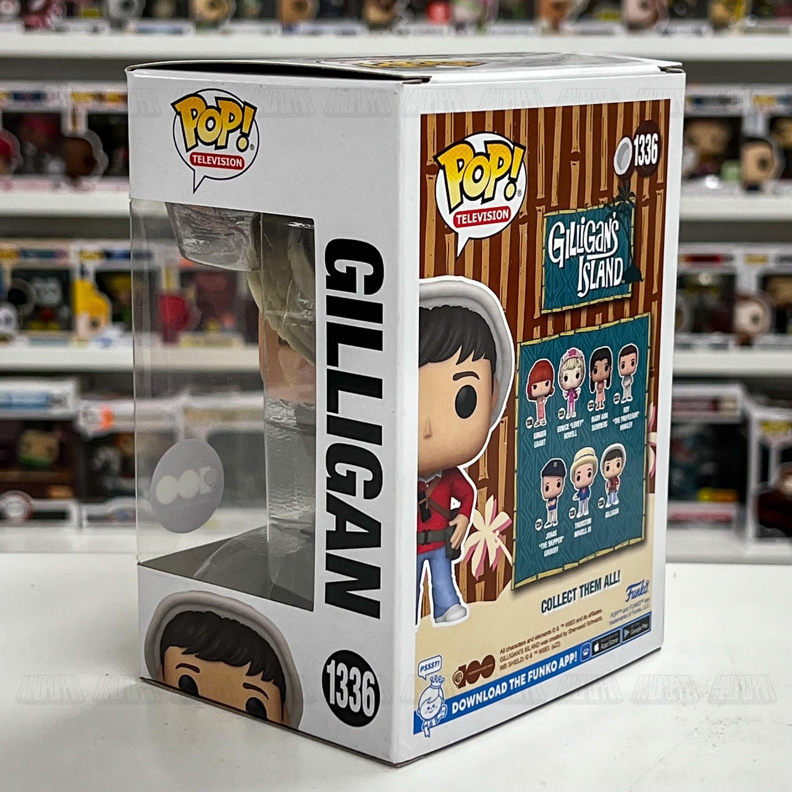 Funko Pop Gilligan's Island Gilligan 1336 Vinyl Figure WB100 Exclusive New TV