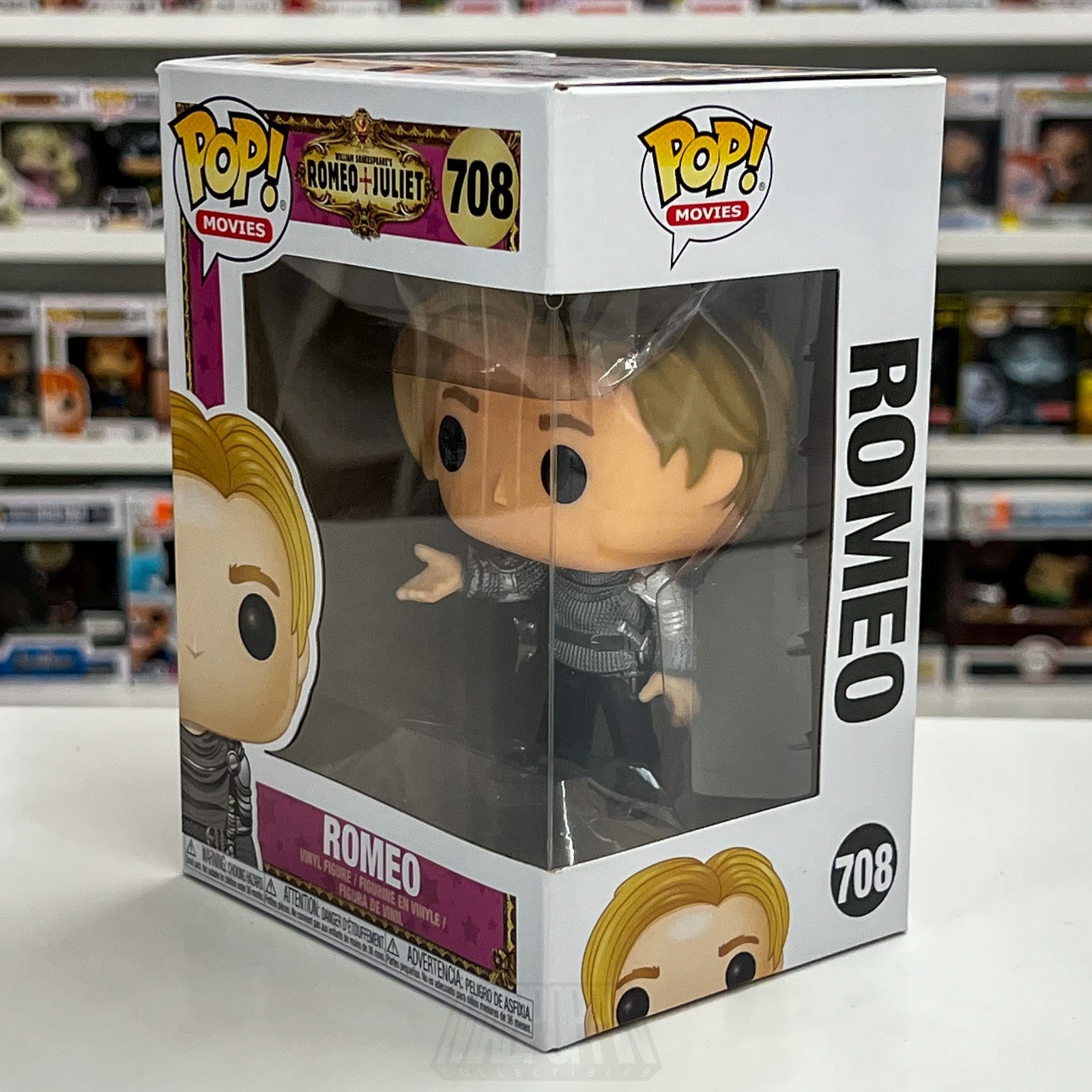 Funko Pop Movies Romeo & Juliet 708 William Shakespeare Romantic Vinyl Figure1