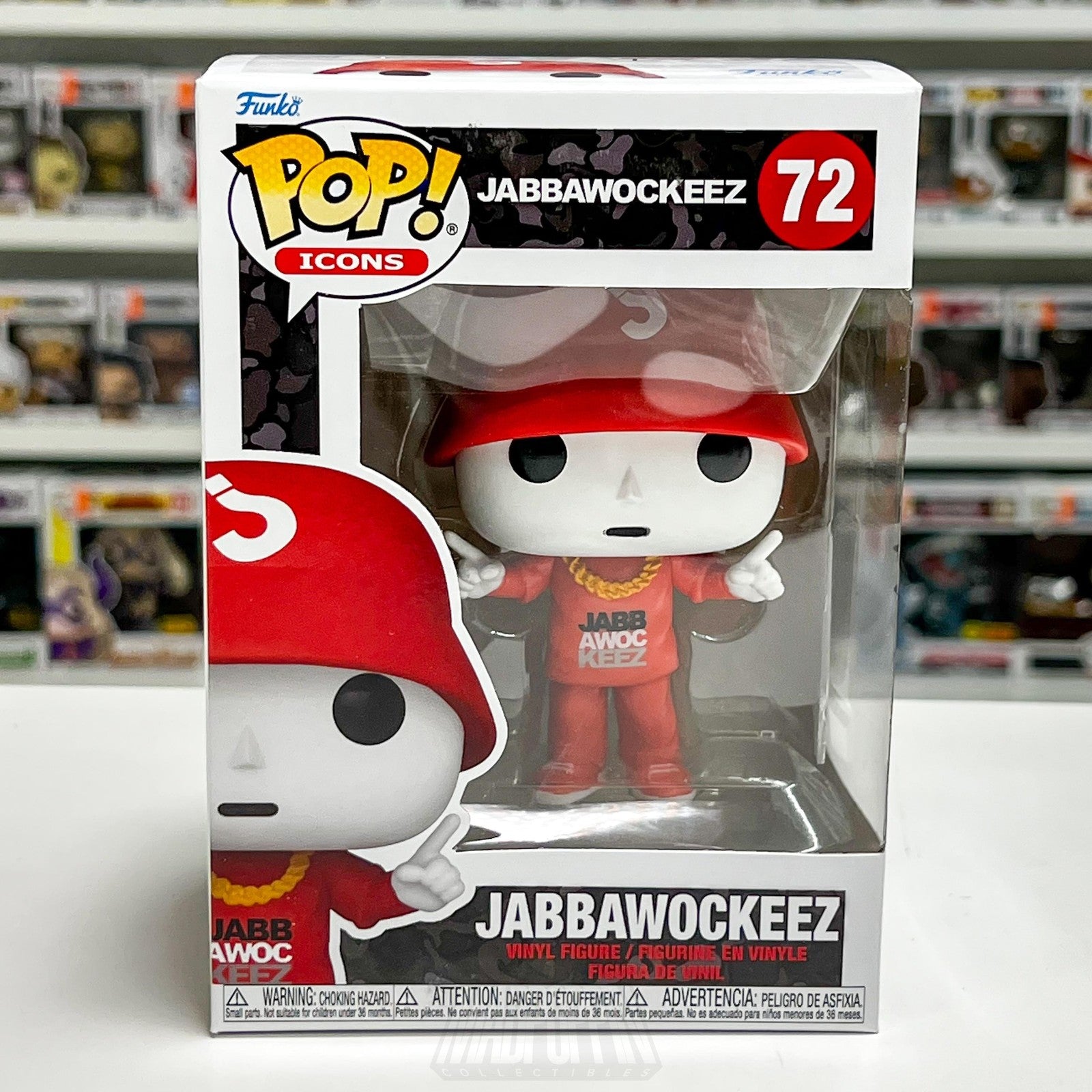 Funko Pop! Icons Jabbawockeez 72 Vinyl Figure Red Outfit New Dance Crew Toy NIB